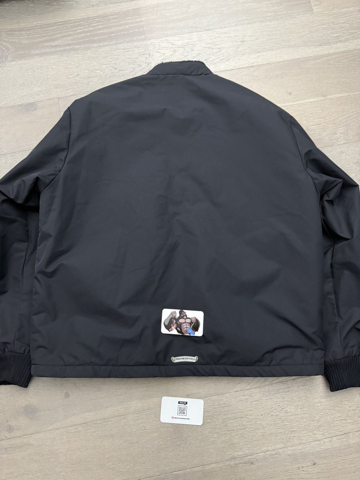Chrome Hearts Chrome Hearts Cross Patch Cobra Racing Nylon Jacket Black Size US L / EU 52-54 / 3 - 3 Thumbnail