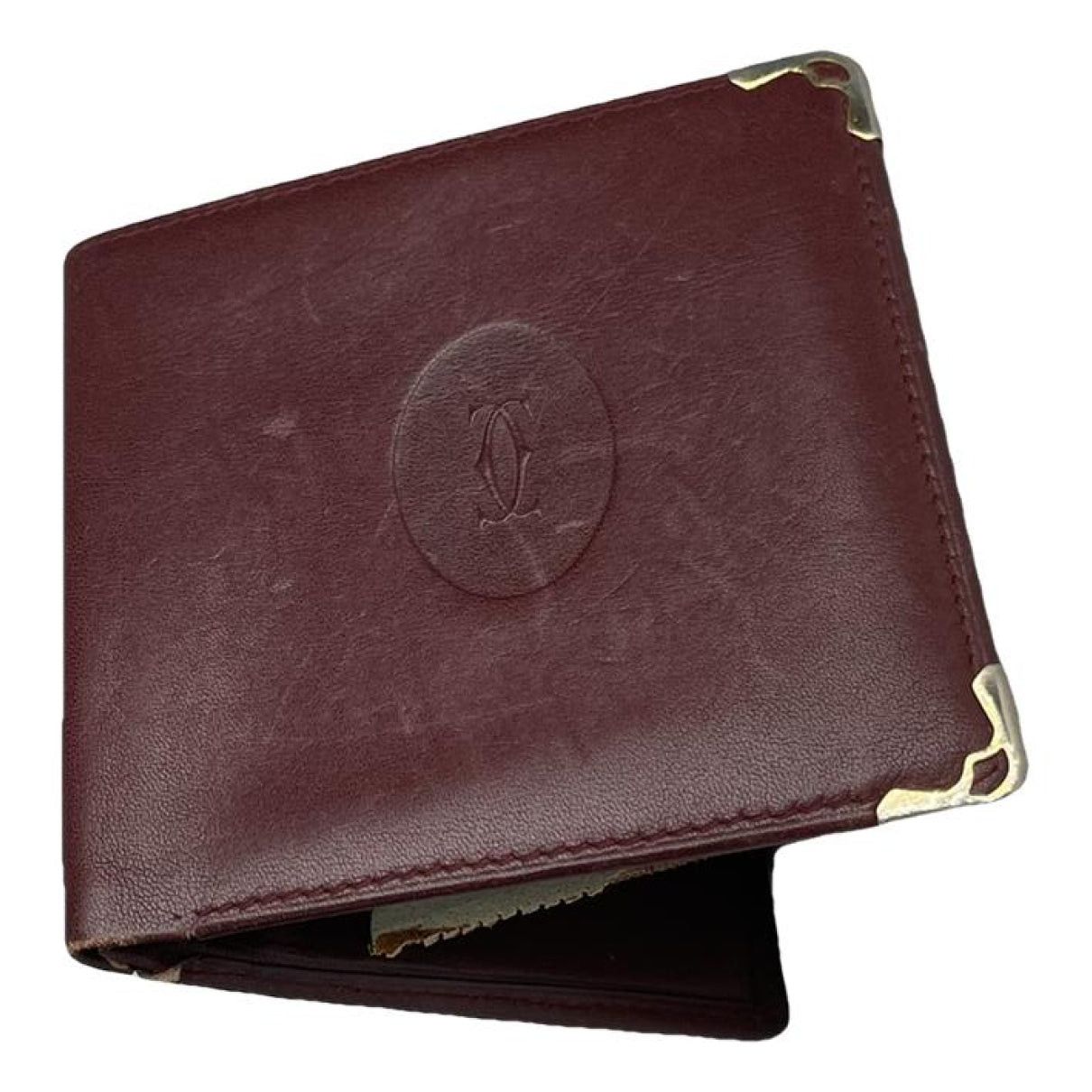 Cartier Burgundy Patent Leather Purse Size ONE SIZE - 1 Thumbnail