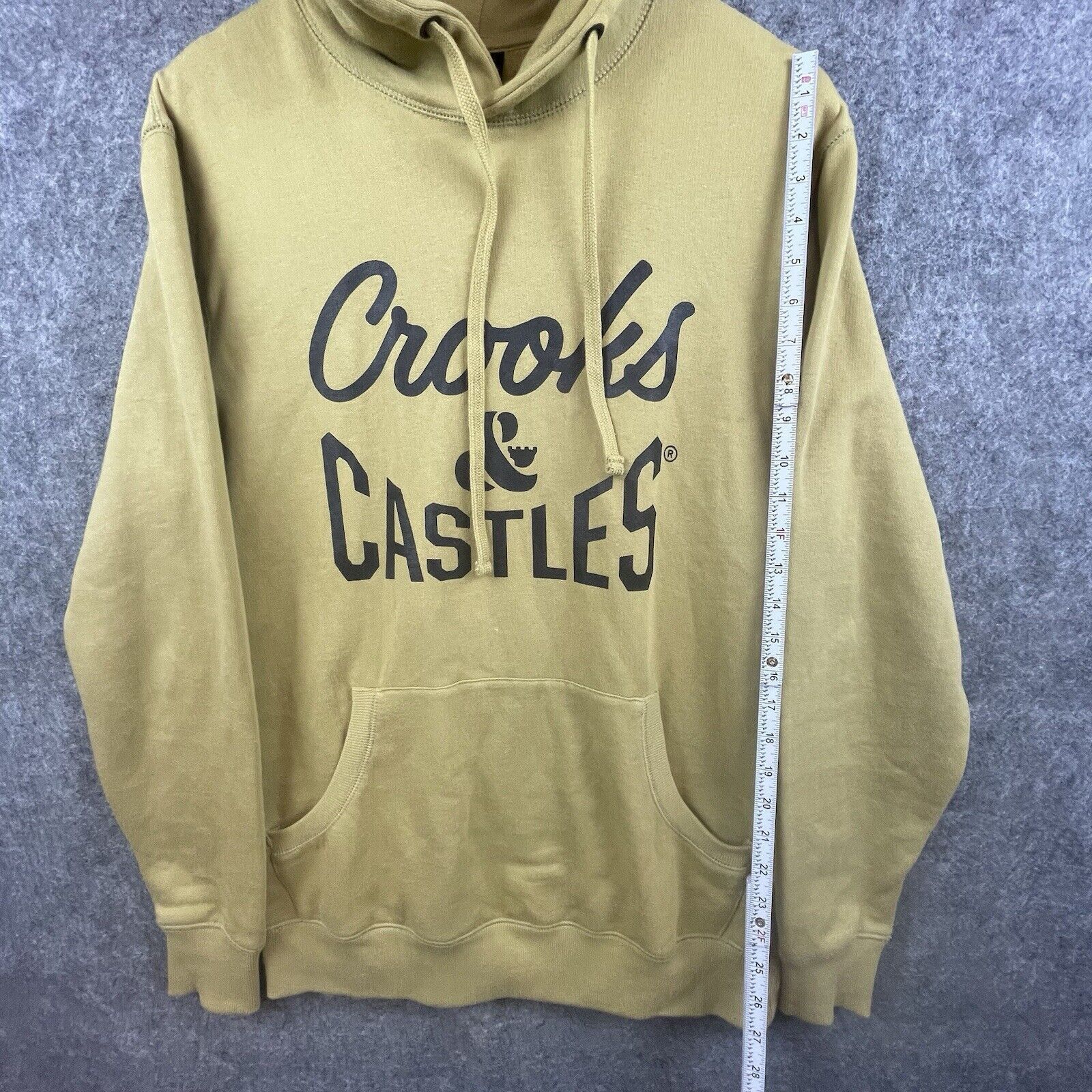 Crooks & Castles Crooks & Castles Hoodie Mens Medium Spellout Logo Streetwear Size US M / EU 48-50 / 2 - 3 Thumbnail