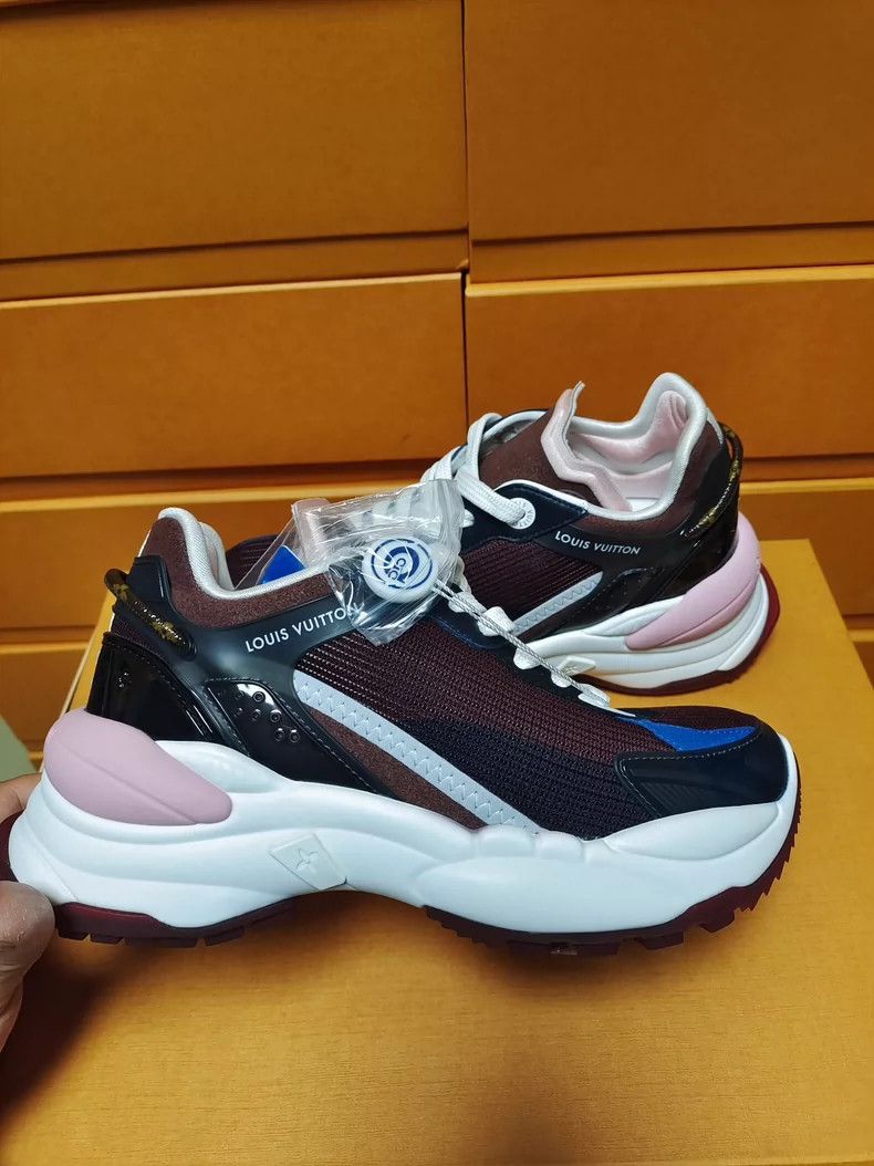 Louis Vuitton Louis Vuitton Run55 Women's Athletic Shoes-2507 Size US 4 / IT 34 - 2 Thumbnail