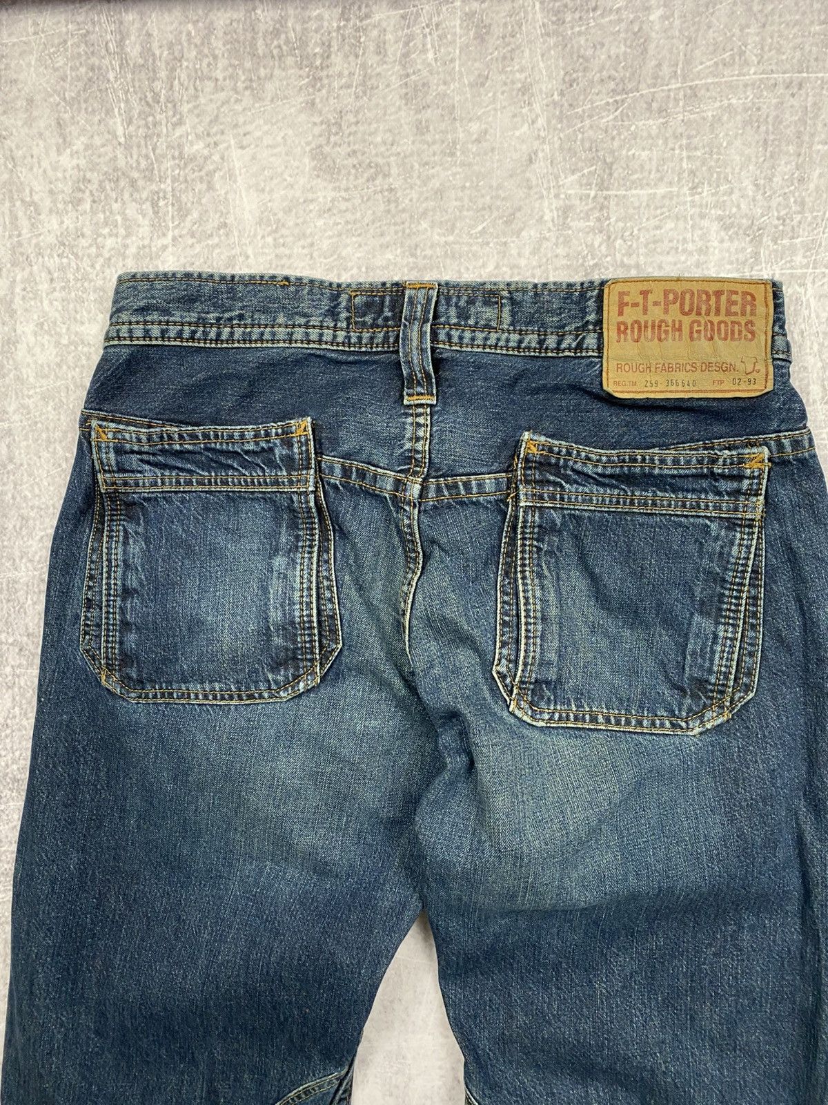 Freeman T. Porter Vintage loose blue avantgarde Freeman T.Porter jeans Size US 33 - 6 Thumbnail