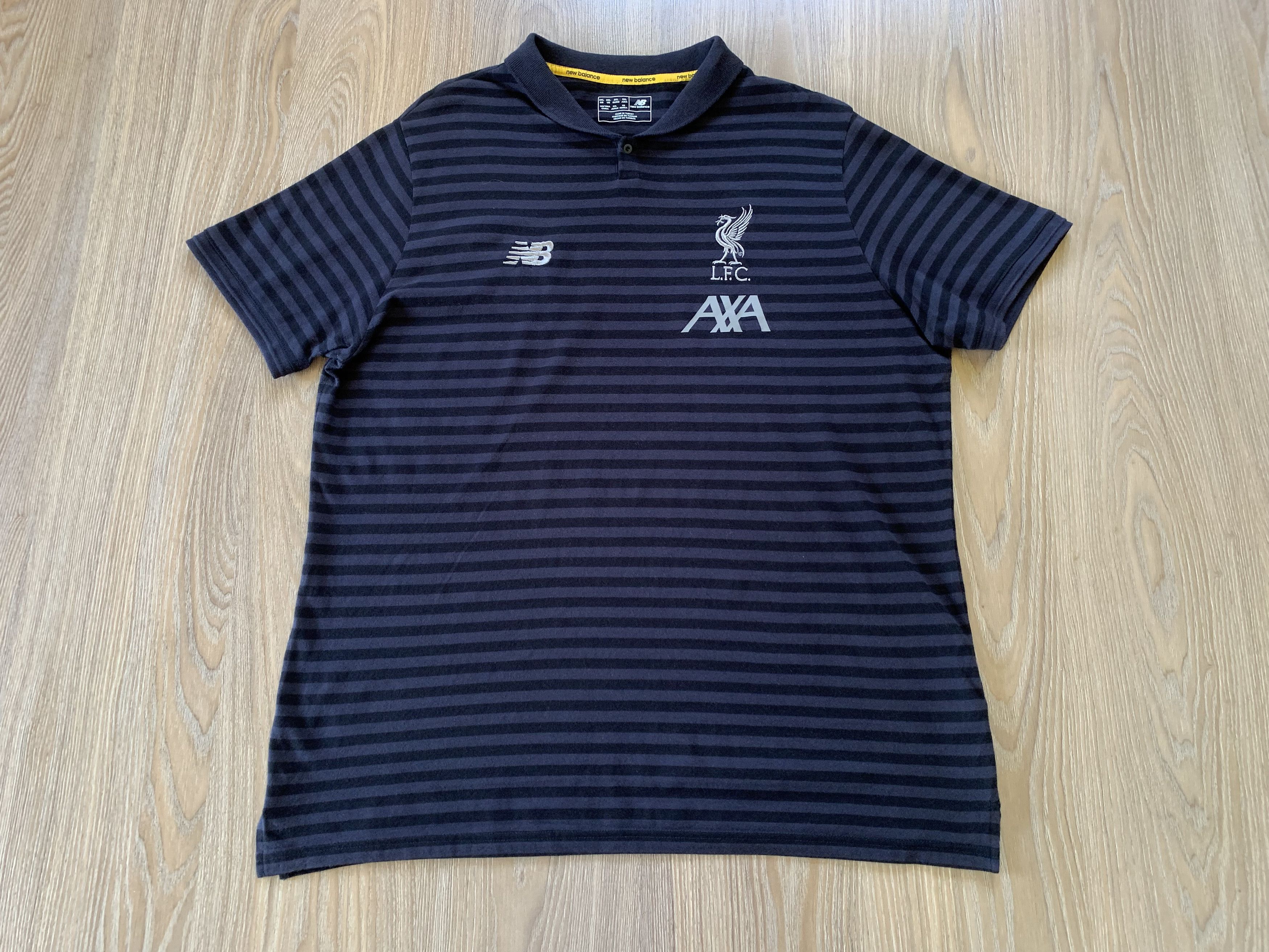 New Balance New Balance FC Liverpool Cotton Travel Polo T-Shirt Size US XXL / EU 58 / 5 - 2 Thumbnail