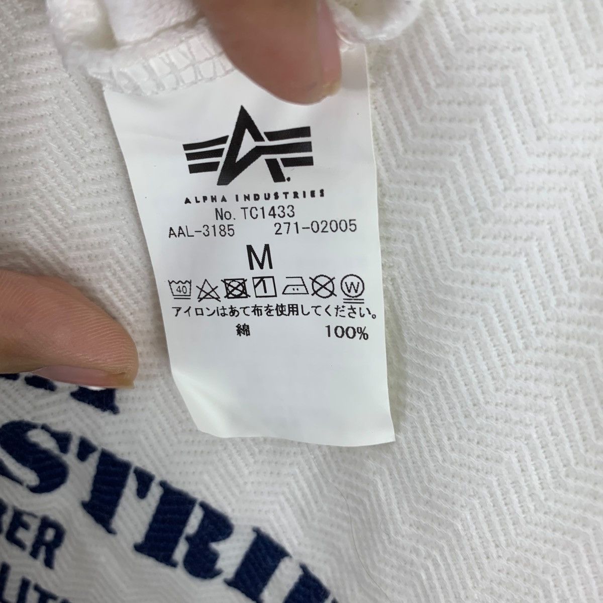 Alpha Industries Vintage ALPHA INDUSTRIES US Alpha Corps Military Tee Shirt Size M / US 6-8 / IT 42-44 - 10 Thumbnail