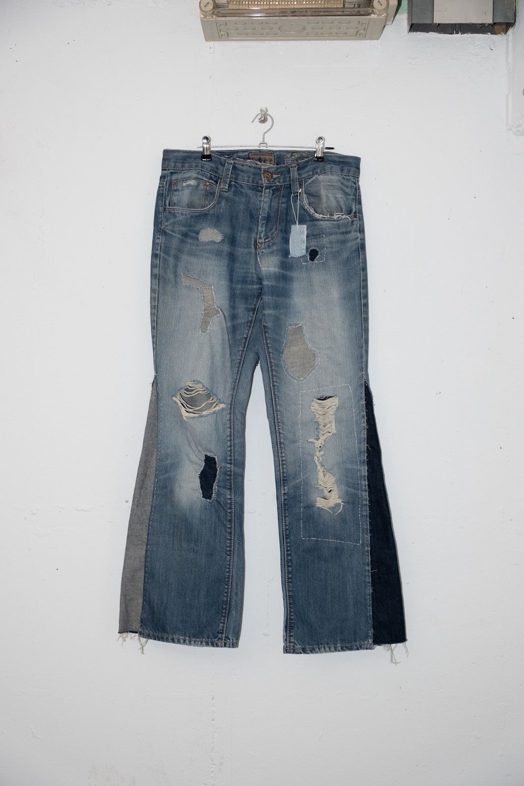 Other Battosaï Flared Patch Jeans Size US 32 / EU 48 - 1 Thumbnail