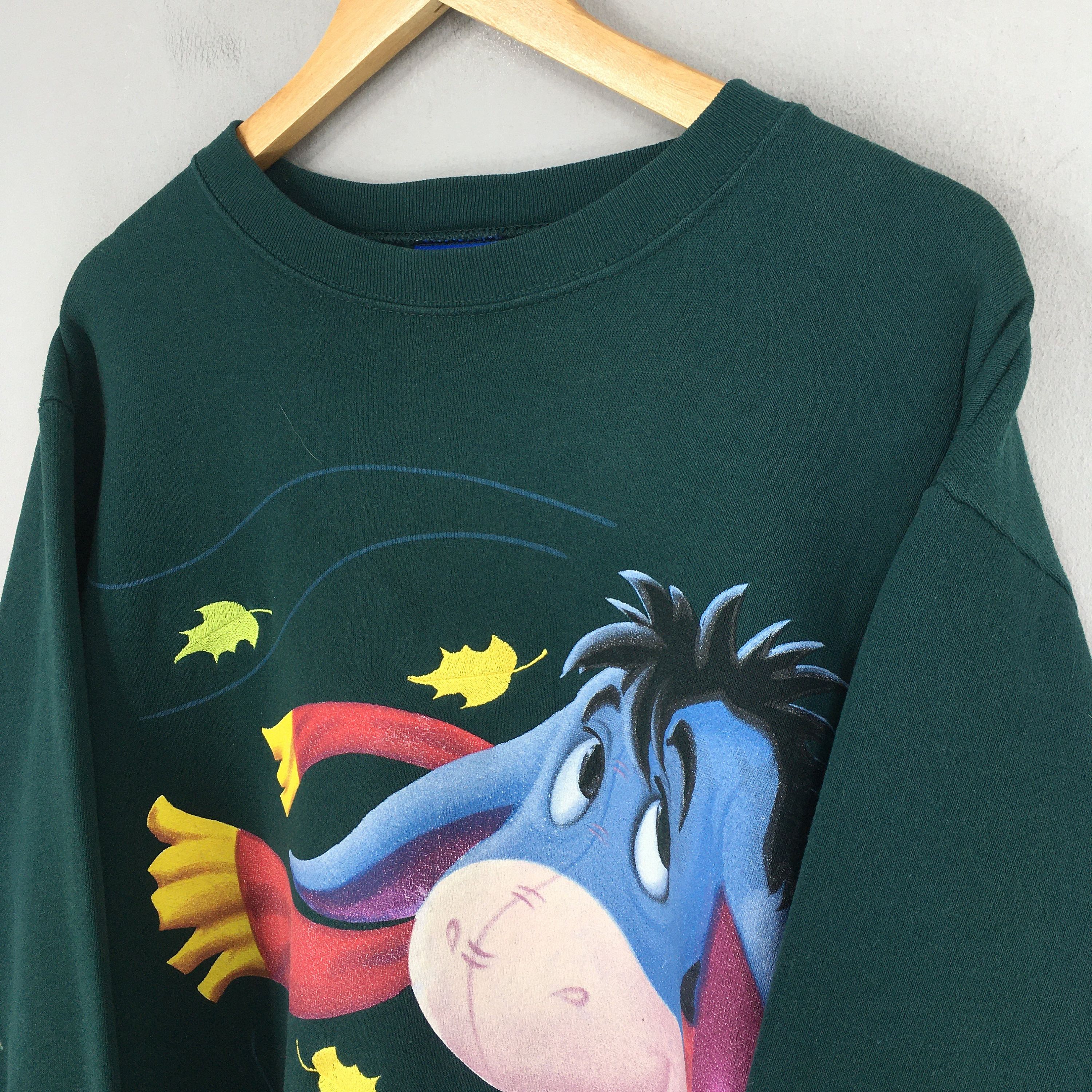 Disney Vintage Eeyore The Pooh And Friends Sweatshirt XLarge Size US XL / EU 56 / 4 - 3 Thumbnail