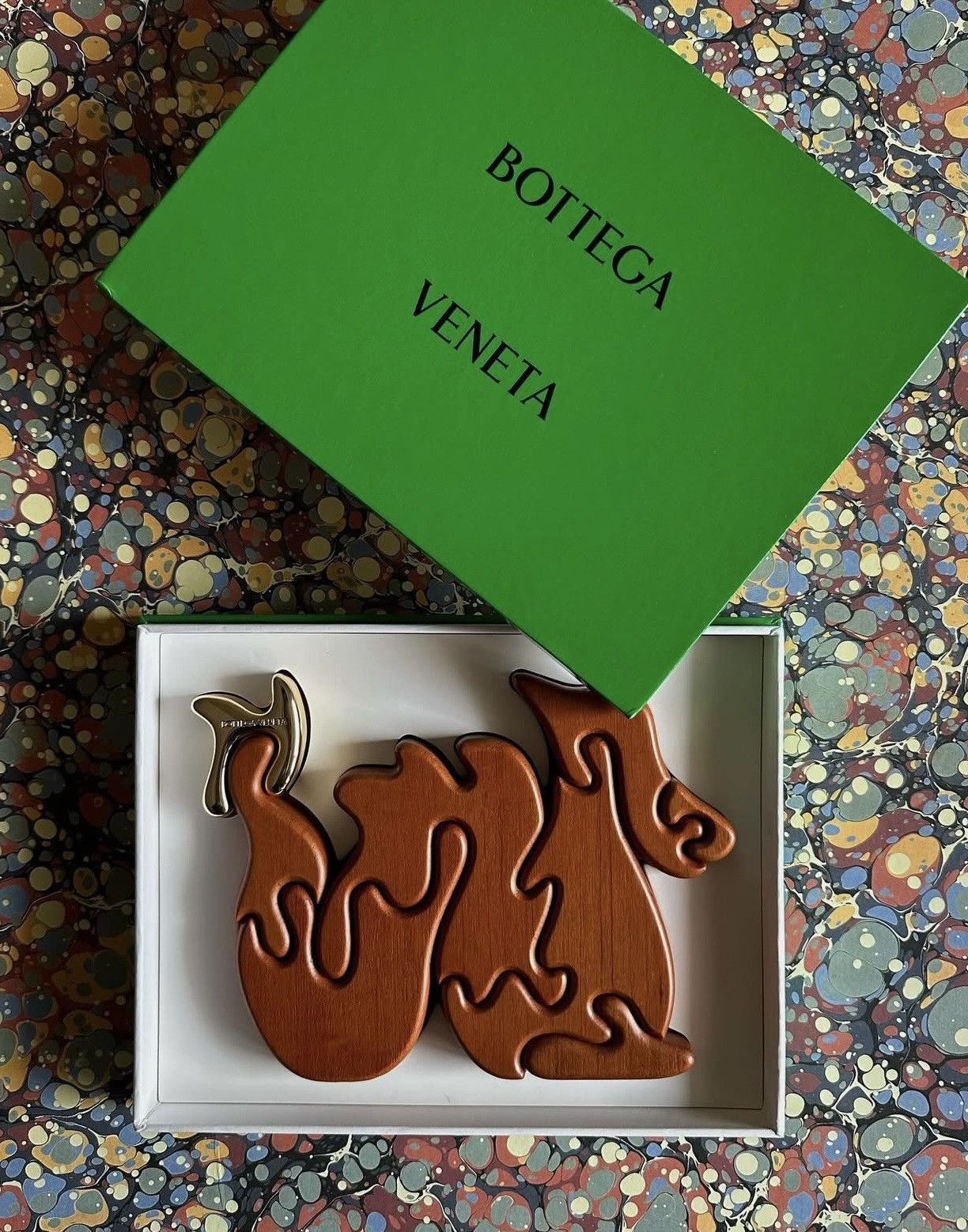 Bottega Veneta 非売品　置物ドラゴンパズル Bottega Veneta 非売品 置物ドラゴンパズル