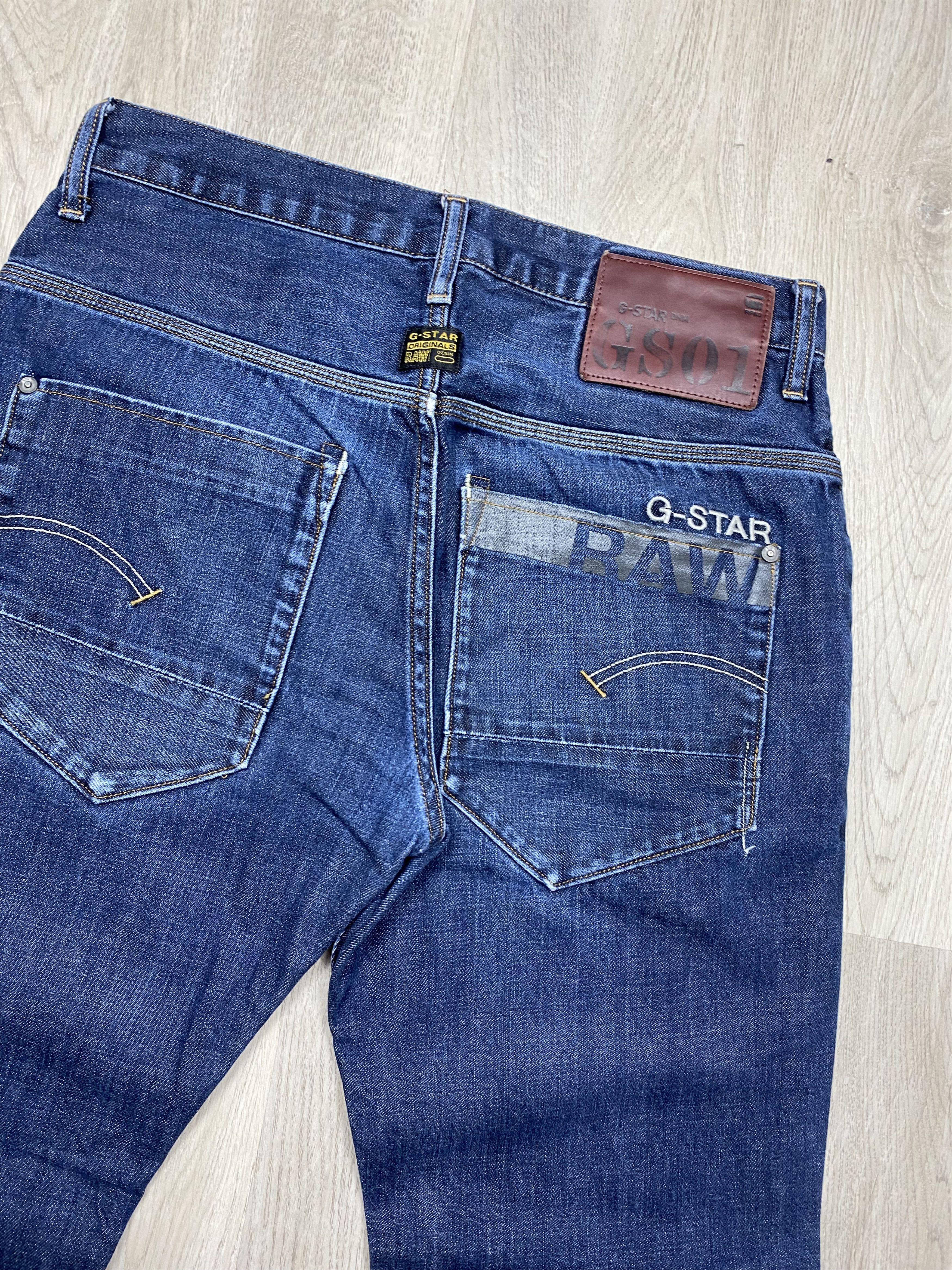 G-Star G Star Raw Vintage Mens Radar Tapered Denim Pants Jeans Size US 32 / EU 48 - 2 Thumbnail