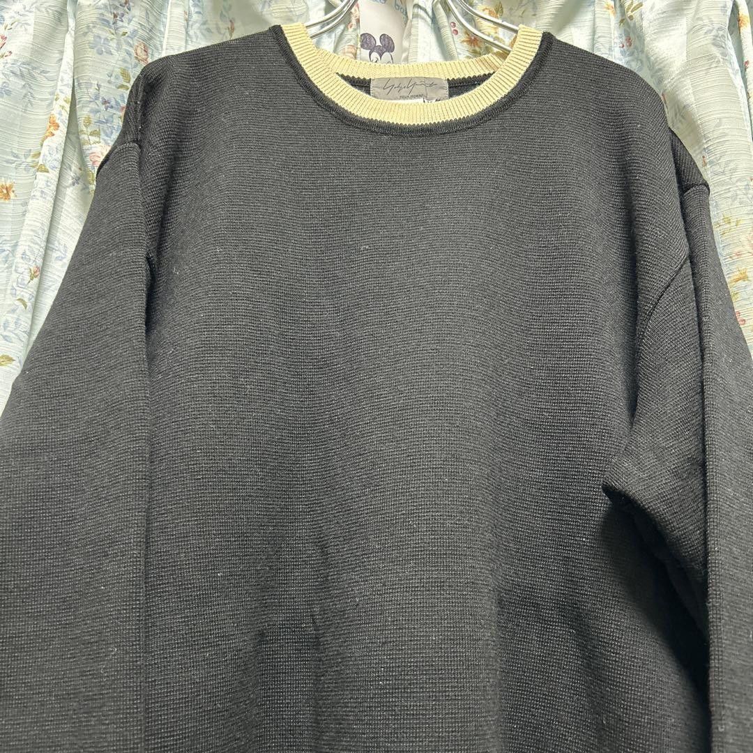 Yohji Yamamoto Yohji Yamamoto 93aw pullover pocket switching knit Size US M / EU 48-50 / 2 - 3 Thumbnail