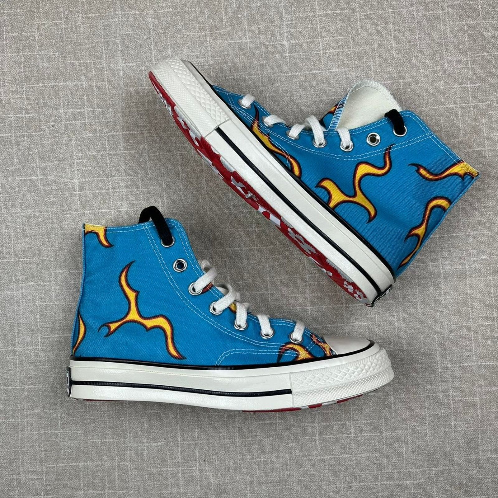 Converse Converse Golf Le Fleur Chuck Taylor All Star "Flames" Size US 6 / IT 36 - 3 Thumbnail