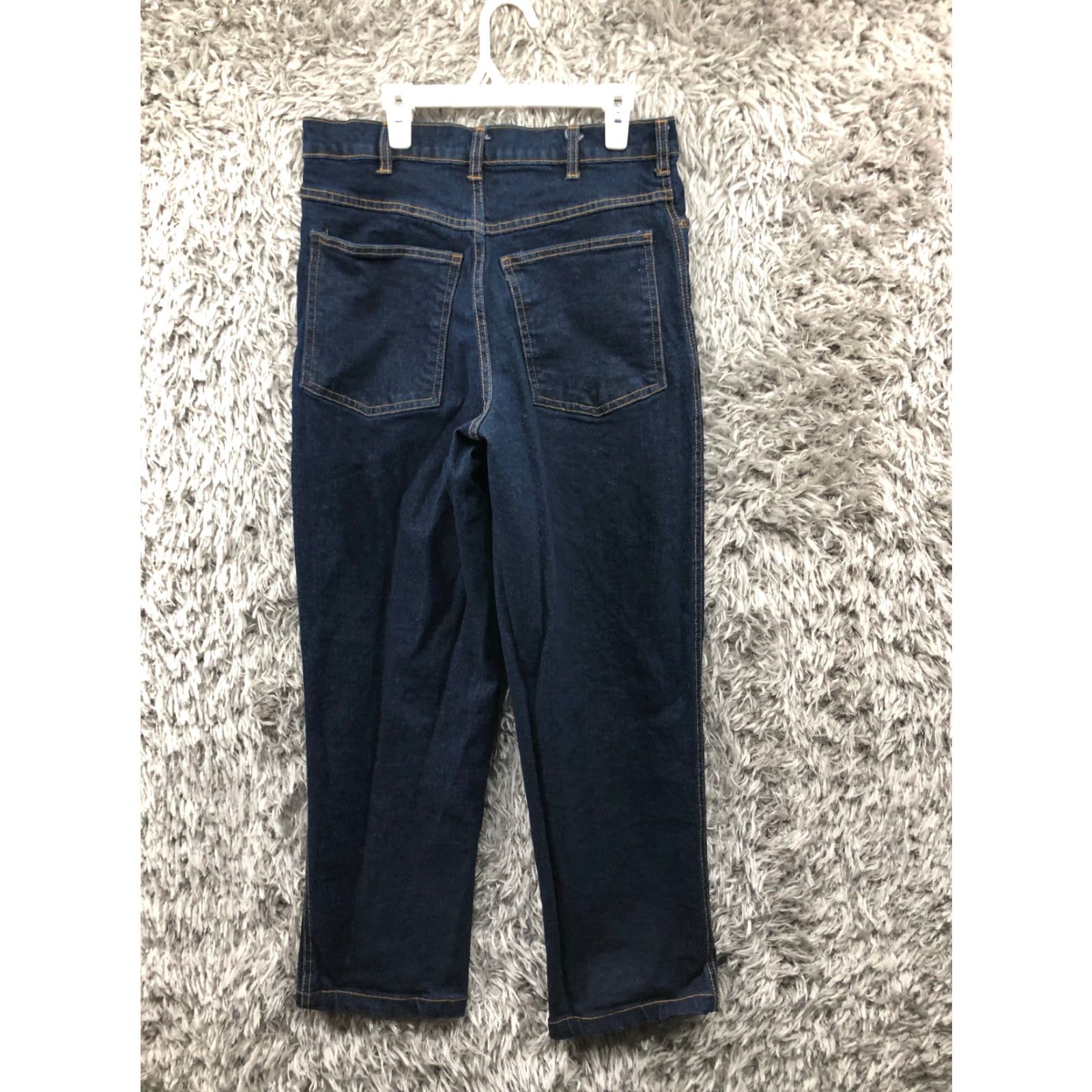 Blair VINTAGE John Blair Jeans Size 30S Mens Mid Rise Straight Leg Dark Wash Blue Denim Size US 30 / EU 46 - 5 Thumbnail
