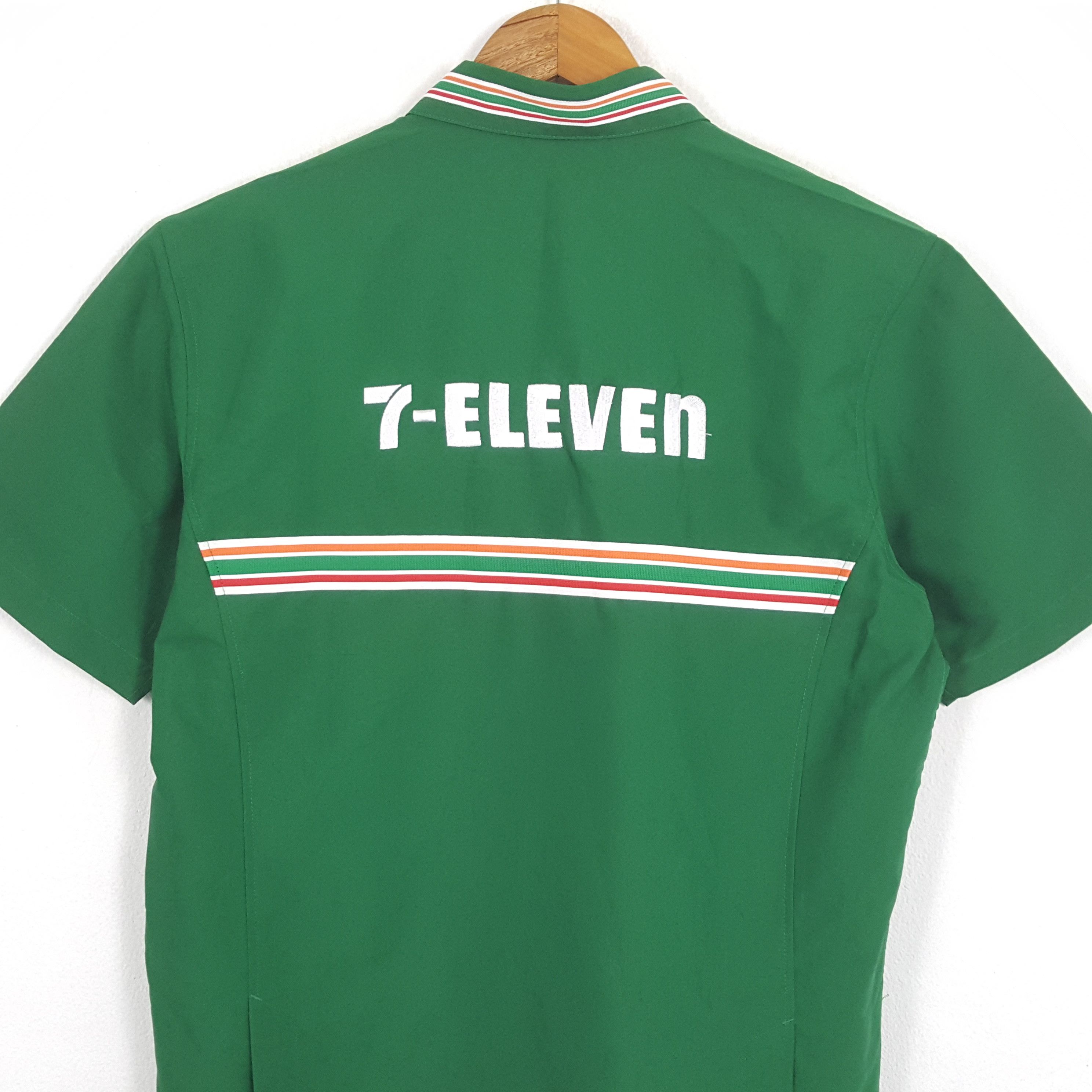 Japanese Brand × Vintage Vintage 7-ELEVEn Japanese Workers Uniform Shirt Jacket Size US L / EU 52-54 / 3 - 2 Thumbnail