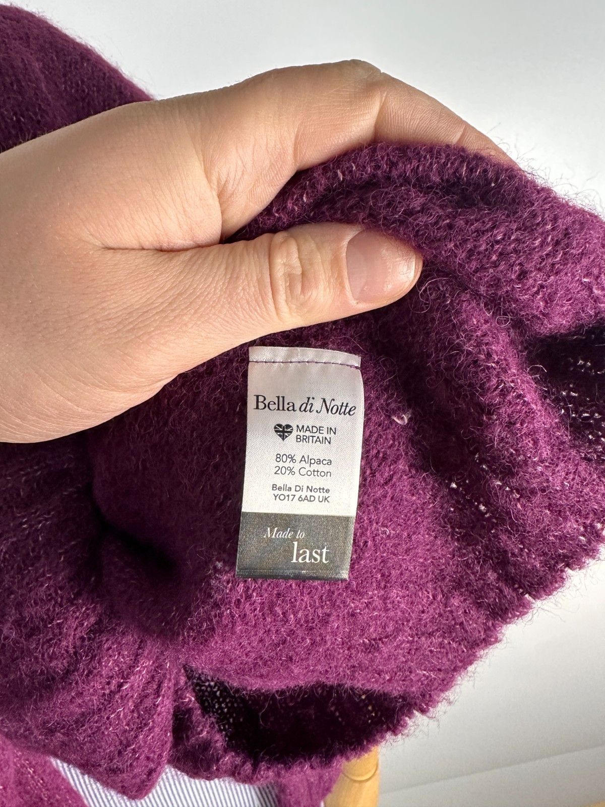 Other Bella Di Notte Womens Alpaca Sweater Pullover Size M Size M / US 6-8 / IT 42-44 - 8 Thumbnail