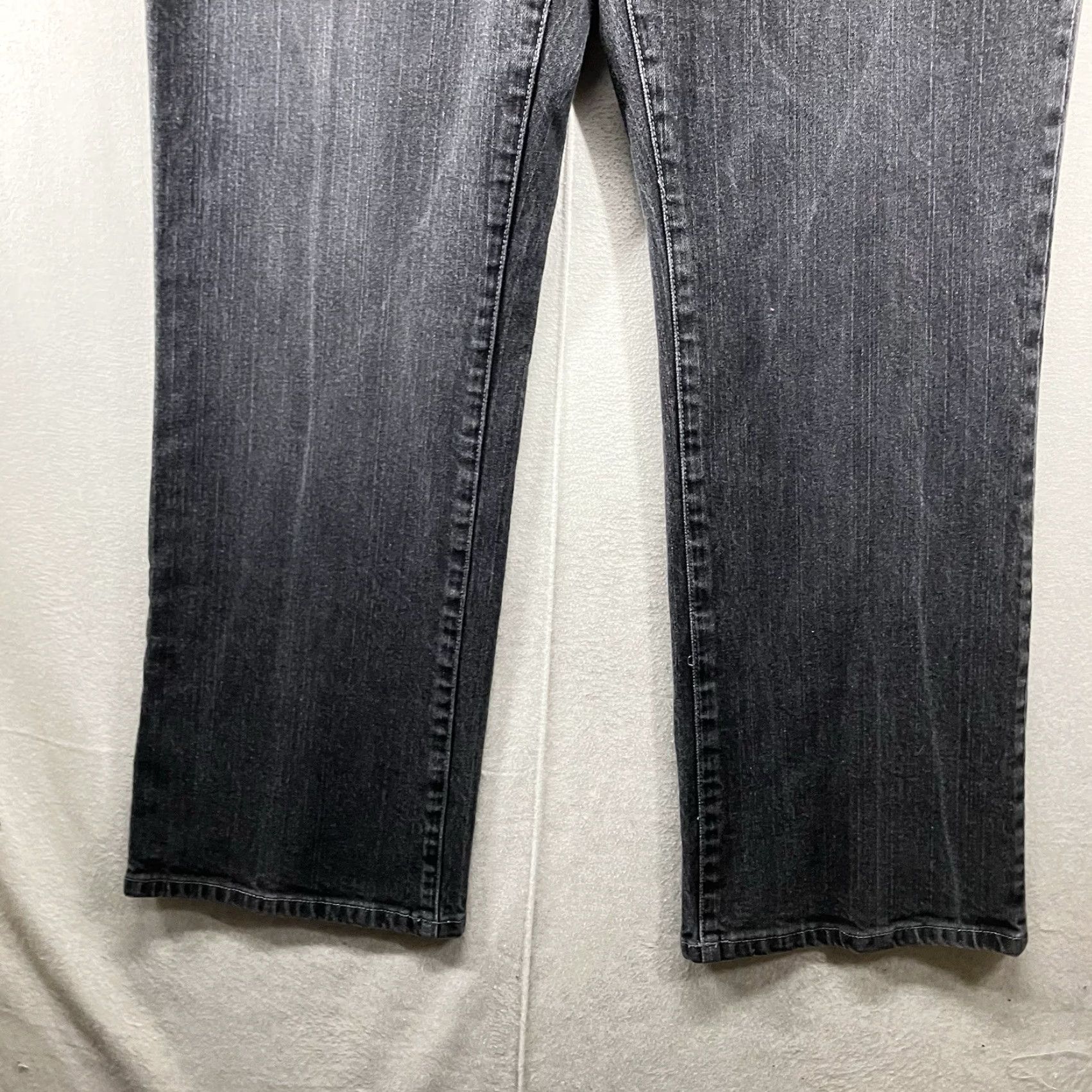 Vintage VINTAGE Chico's Platinum Women's Straight Jeans Size 3 36x32 Gray 90s Retro Bohemian Size 26" / US 2 / IT 38 - 5 Thumbnail