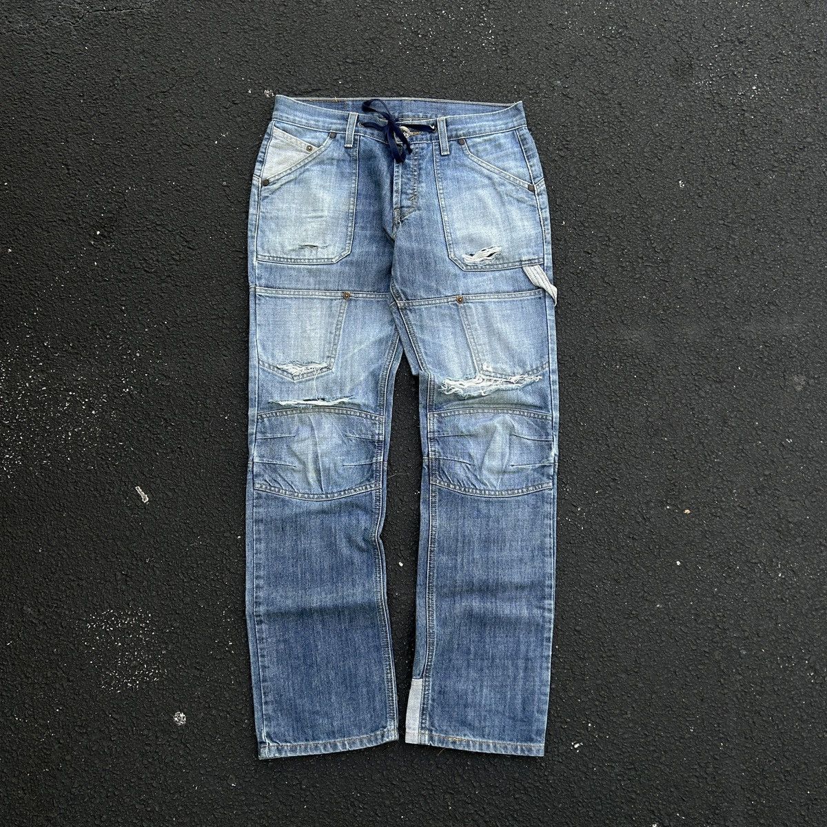 archive wide denim opium grunge y2k