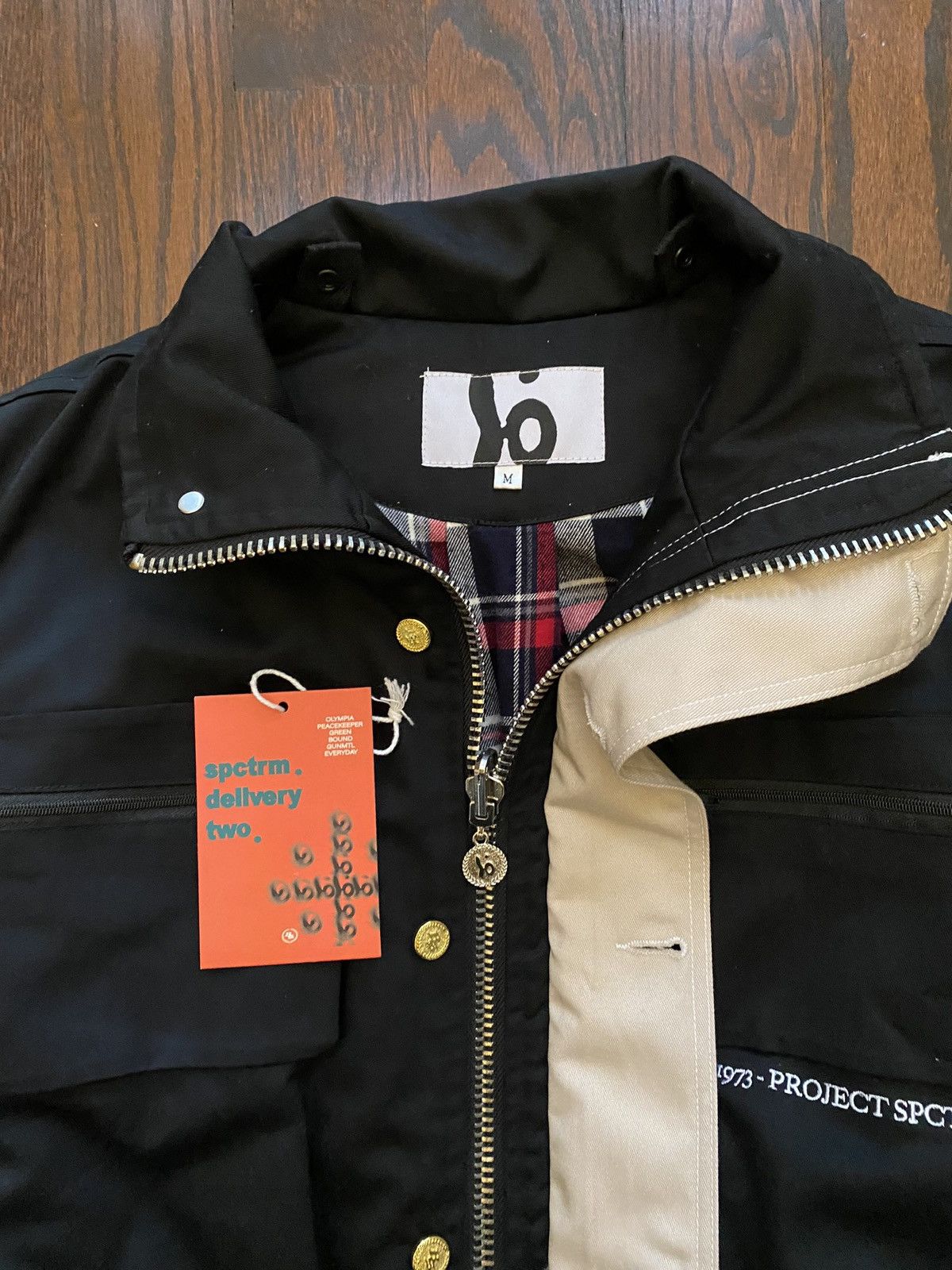 Bad Son Badson Peacekeeper Reversible Zip-Up Jacket Size US M / EU 48-50 / 2 - 4 Thumbnail