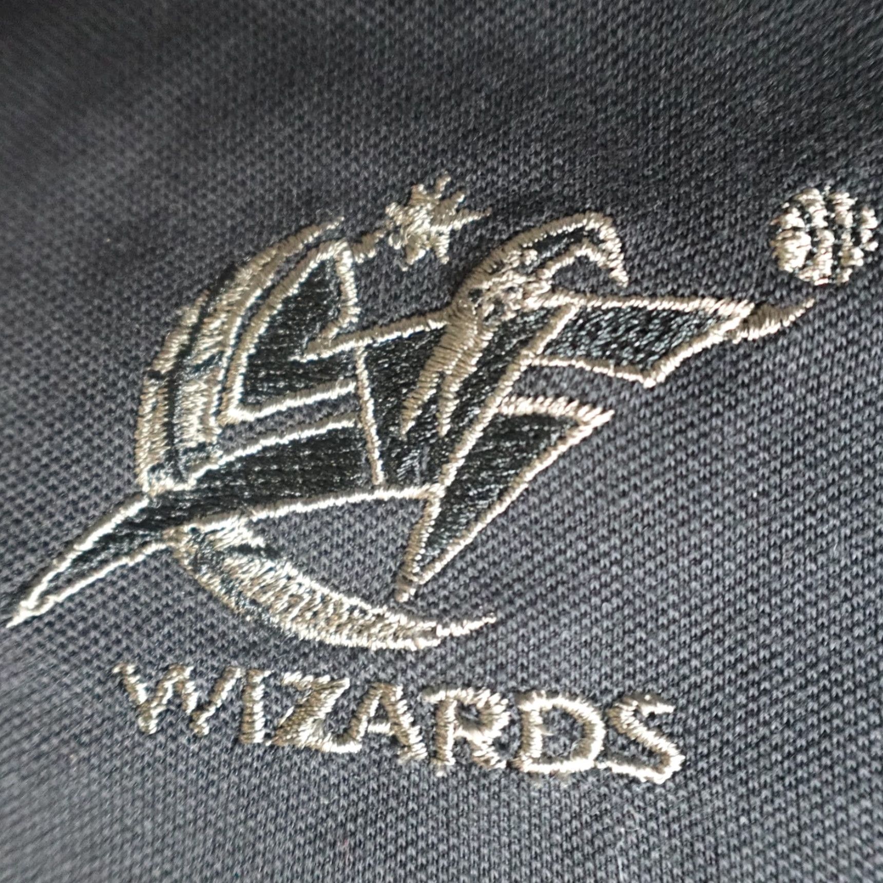 Adidas Washington Wizards Polo Shirt XL Black Solid Embroidered adidas Men Polo Shirt 2010 NEW Size US XL / EU 56 / 4 - 7 Thumbnail