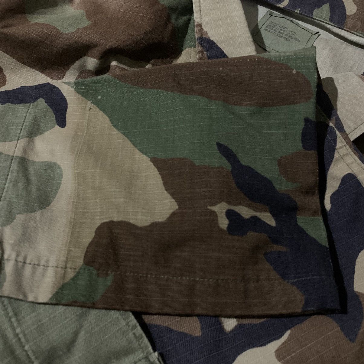 Other Coat - Hot Weather Woodland Camouflage Pattern Combat Jacket Size US M / EU 48-50 / 2 - 8 Thumbnail