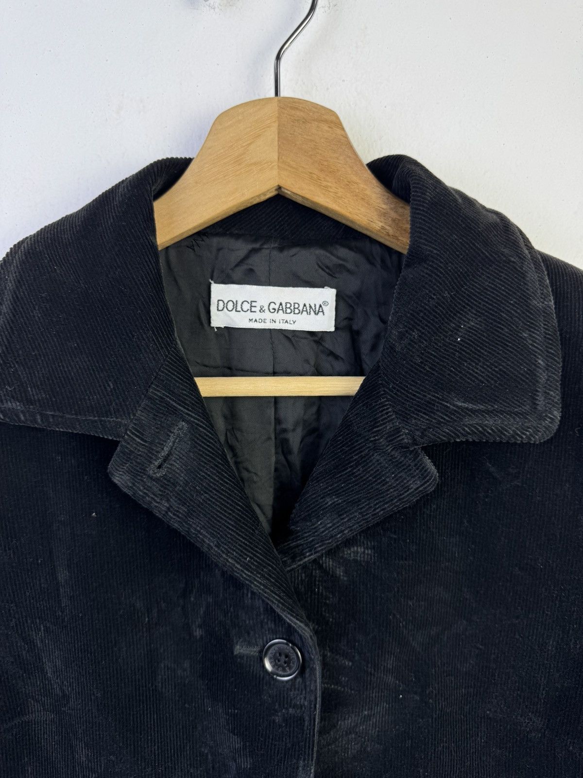 Dolce & Gabbana Dolce & Gabbana Corduroy Long Jacket Size M / US 6-8 / IT 42-44 - 3 Thumbnail