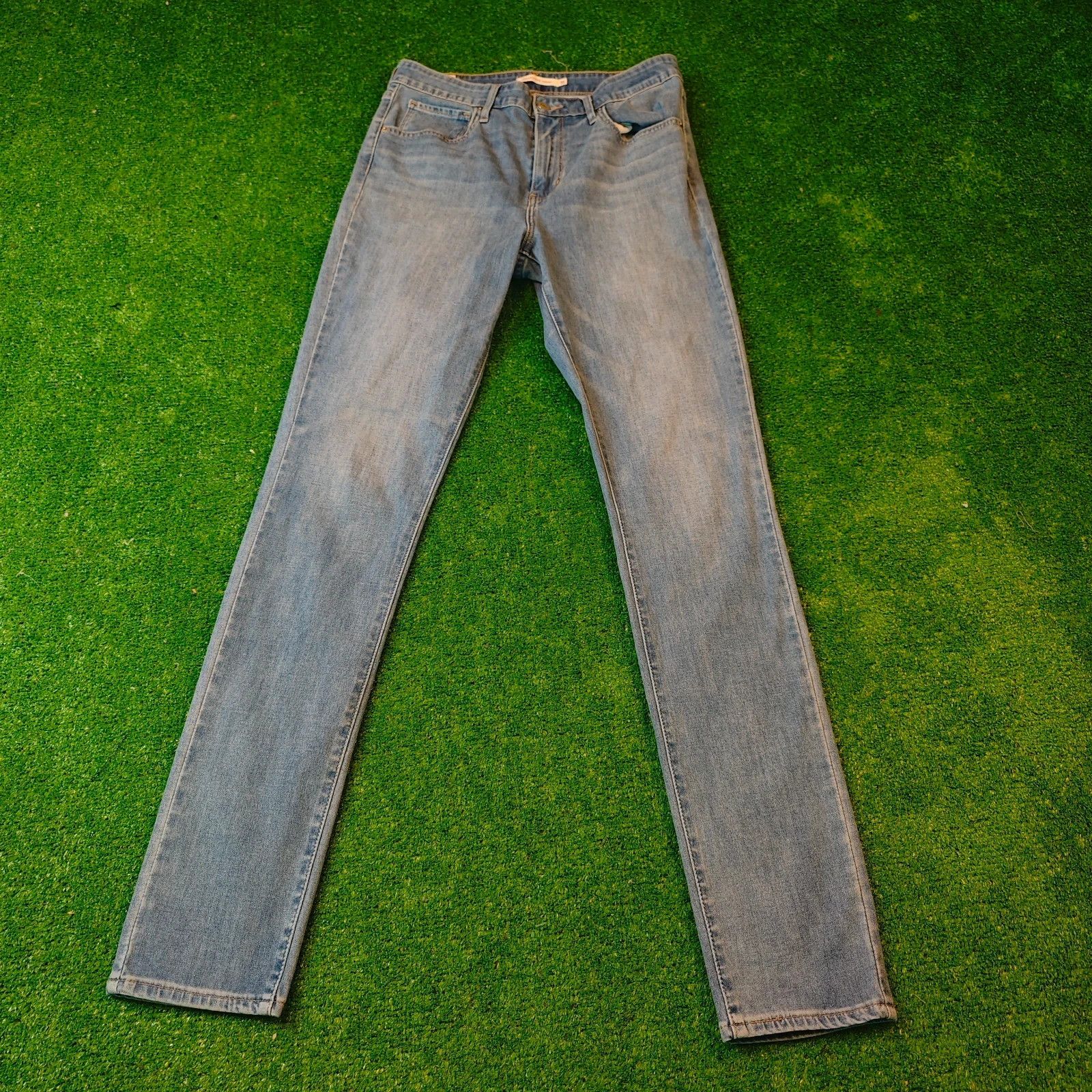 Levi's Levi's 721 Jeans Womens 30 Blue high rise skinny slim fit Size 30" / US 8 / IT 44 - 2 Thumbnail