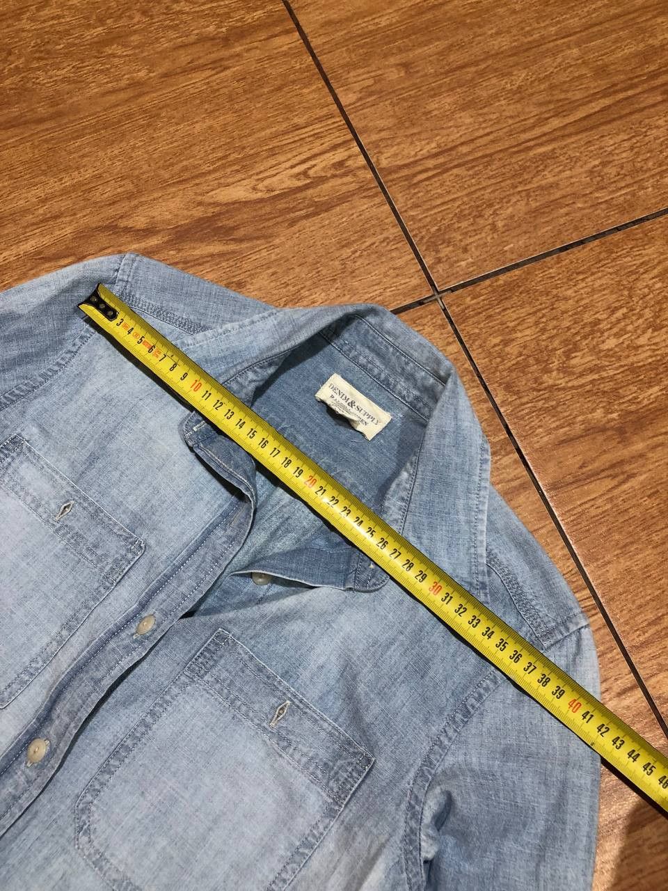 Denim & Supply Ralph Lauren Denim & Supply Ralph Lauren light Shirt Paisley Back Print Size US XS / EU 42 / 0 - 7 Thumbnail