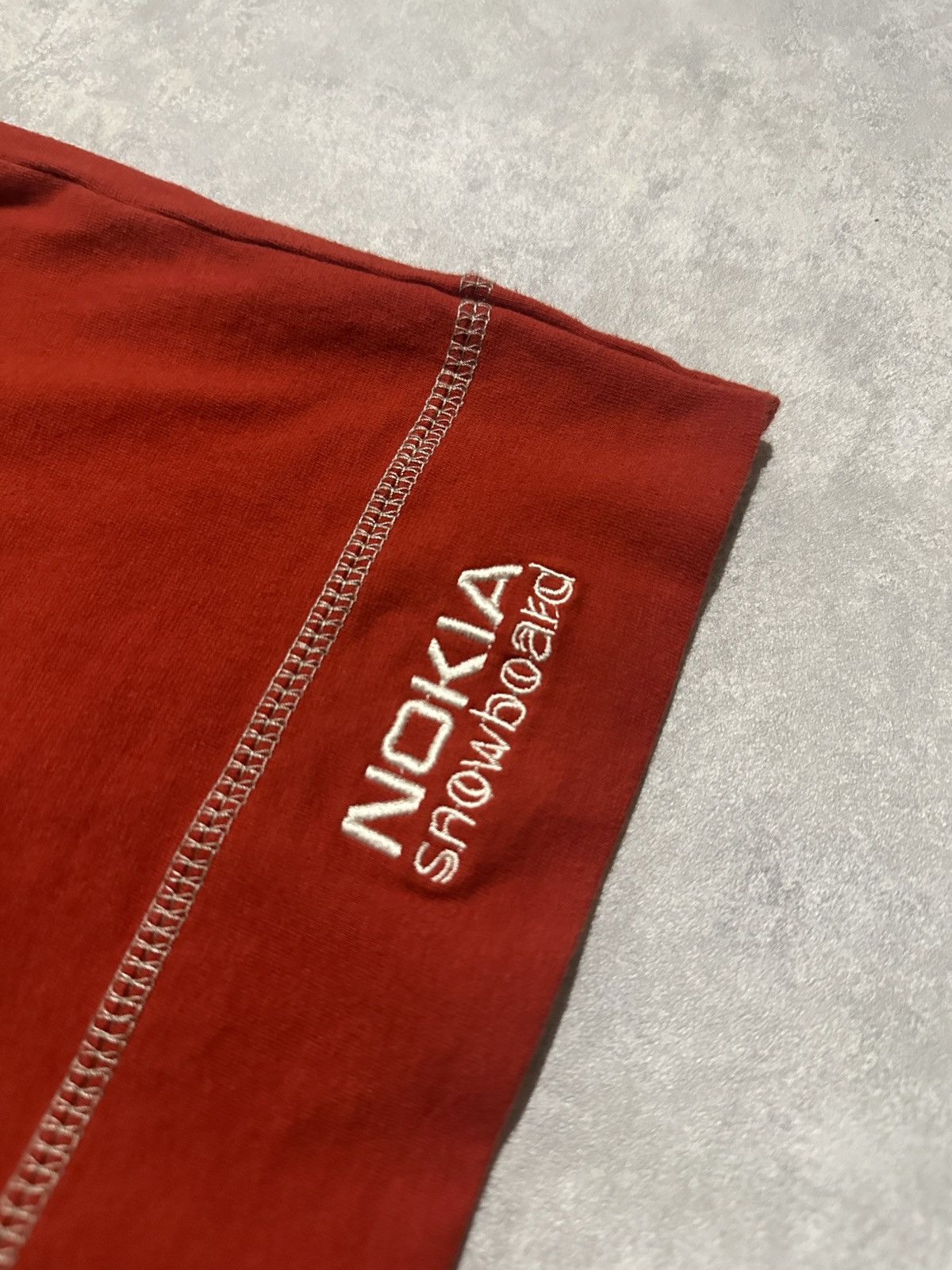 Vintage Nokia snowboard red tshirt tee phone vintage XL Size US XL / EU 56 / 4 - 5 Thumbnail