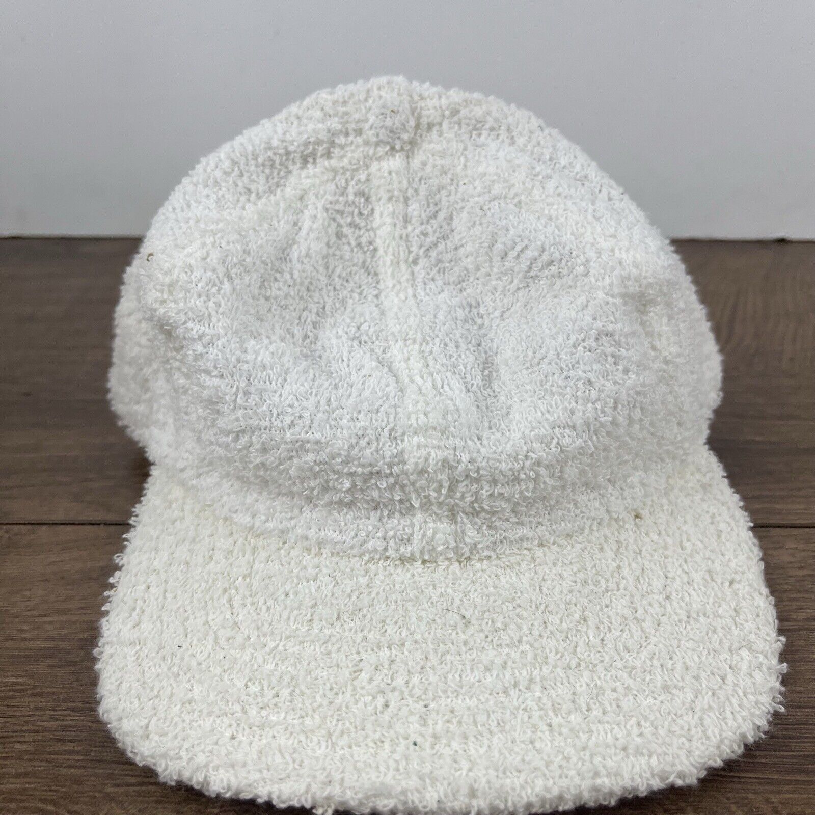 Other Terry Cloth White Hat Terry Adjustable Hat White Hat Adjusta Size ONE SIZE - 6 Thumbnail
