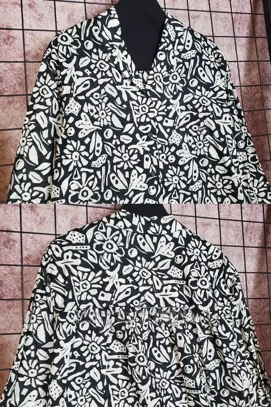 Dior Dior Printed Long Sleeve Summer Shirt . Size M / US 6-8 / IT 42-44 - 6 Thumbnail