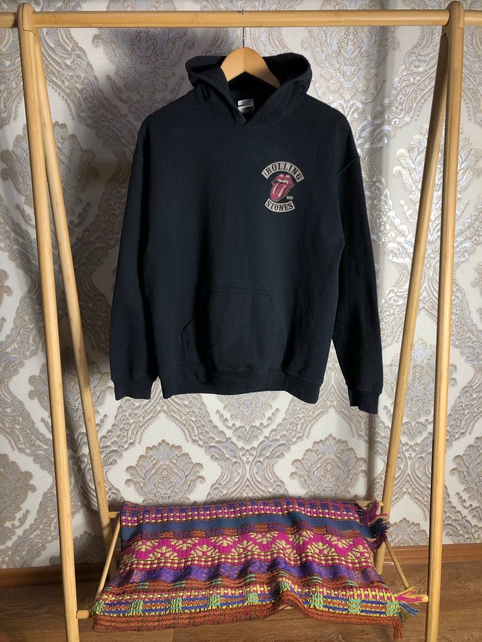 Band Tees VINTAGE THE ROLLING STONES ROCK HODDIE WORLD TOUR Y2K 90s Size US M / EU 48-50 / 2 - 2 Thumbnail