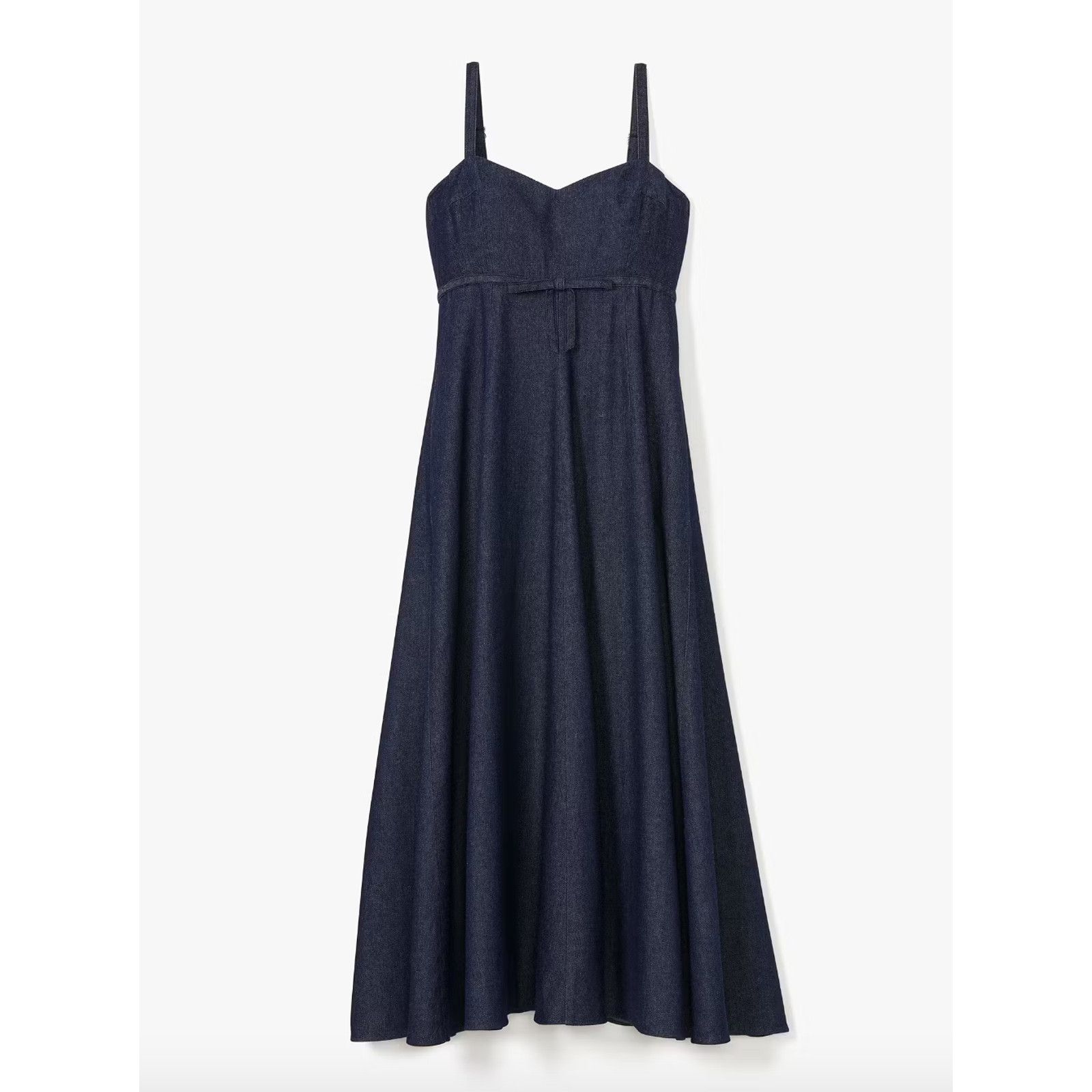 Kate Spade Kate Spade Denim Bow-waist Casual Dress in Indigo Size 2 Size XS / US 0-2 / IT 36-38 - 11 Thumbnail