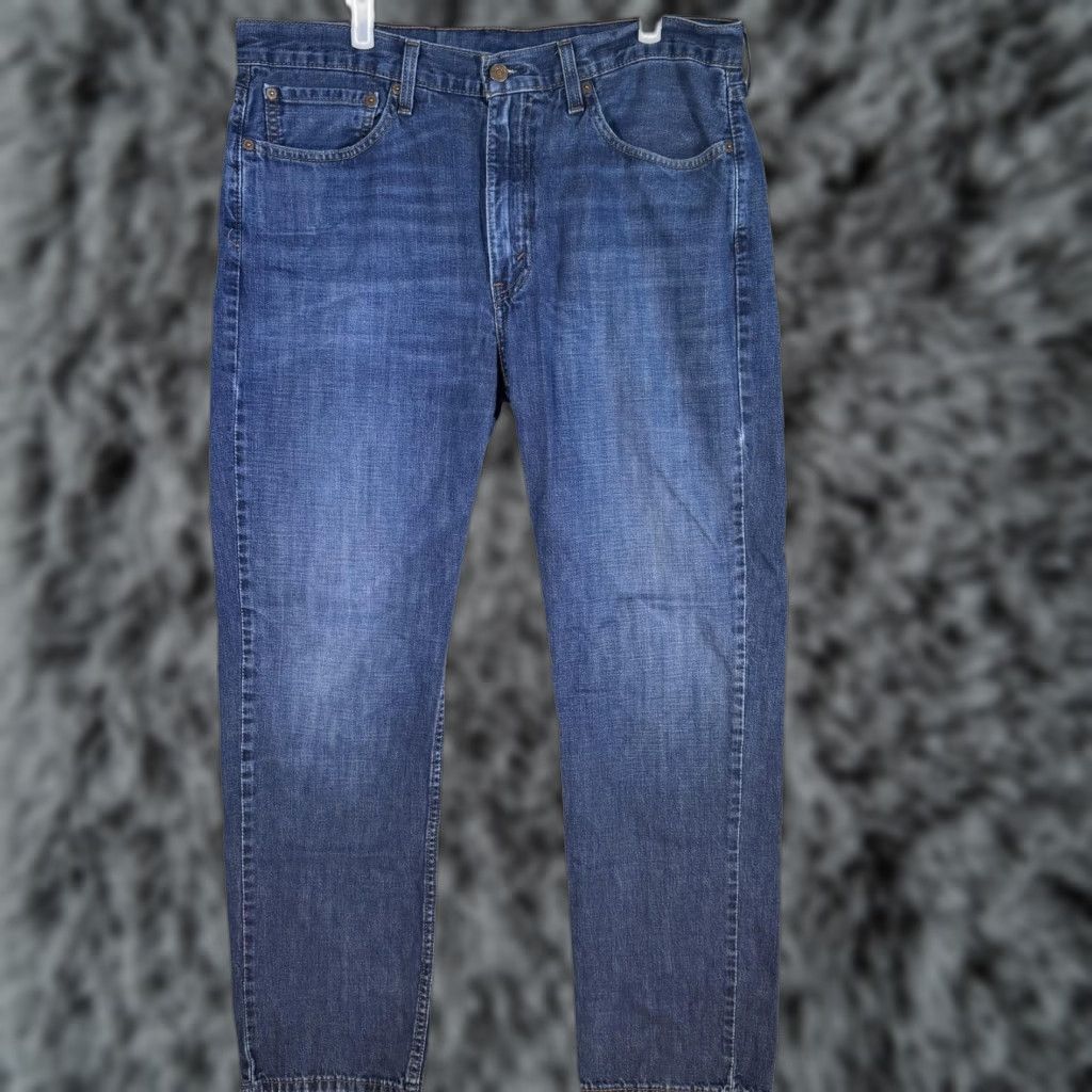 Levi's Levi's 514 Jeans Mens 36x32 Blue Straight Leg Whiskered 100% Cotton Denim Pants Regular Inseam 32 Whiskered Blue Levi's 514 Size US 36 / EU 52 - 1 Thumbnail