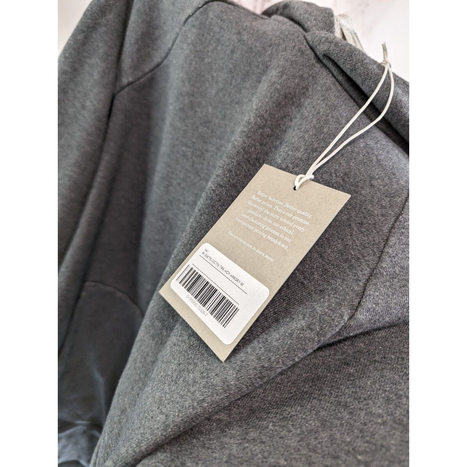 Everlane Everlane Hoodie Men Small Grey The Track Sweatshirt Pullover Size US S / EU 44-46 / 1 - 8 Thumbnail