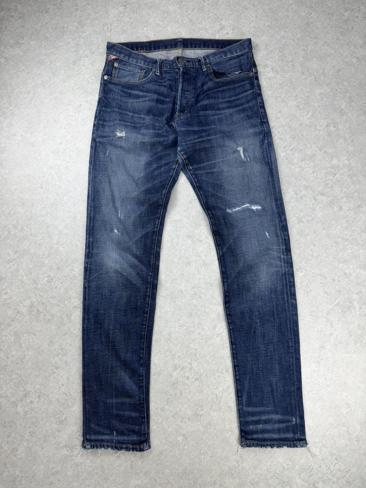Denim & Supply Ralph Lauren Denim & Supply Ralph Lauren Distressed Skinny Jeans 32x34 Size US 32 / EU 48 - 1 Thumbnail