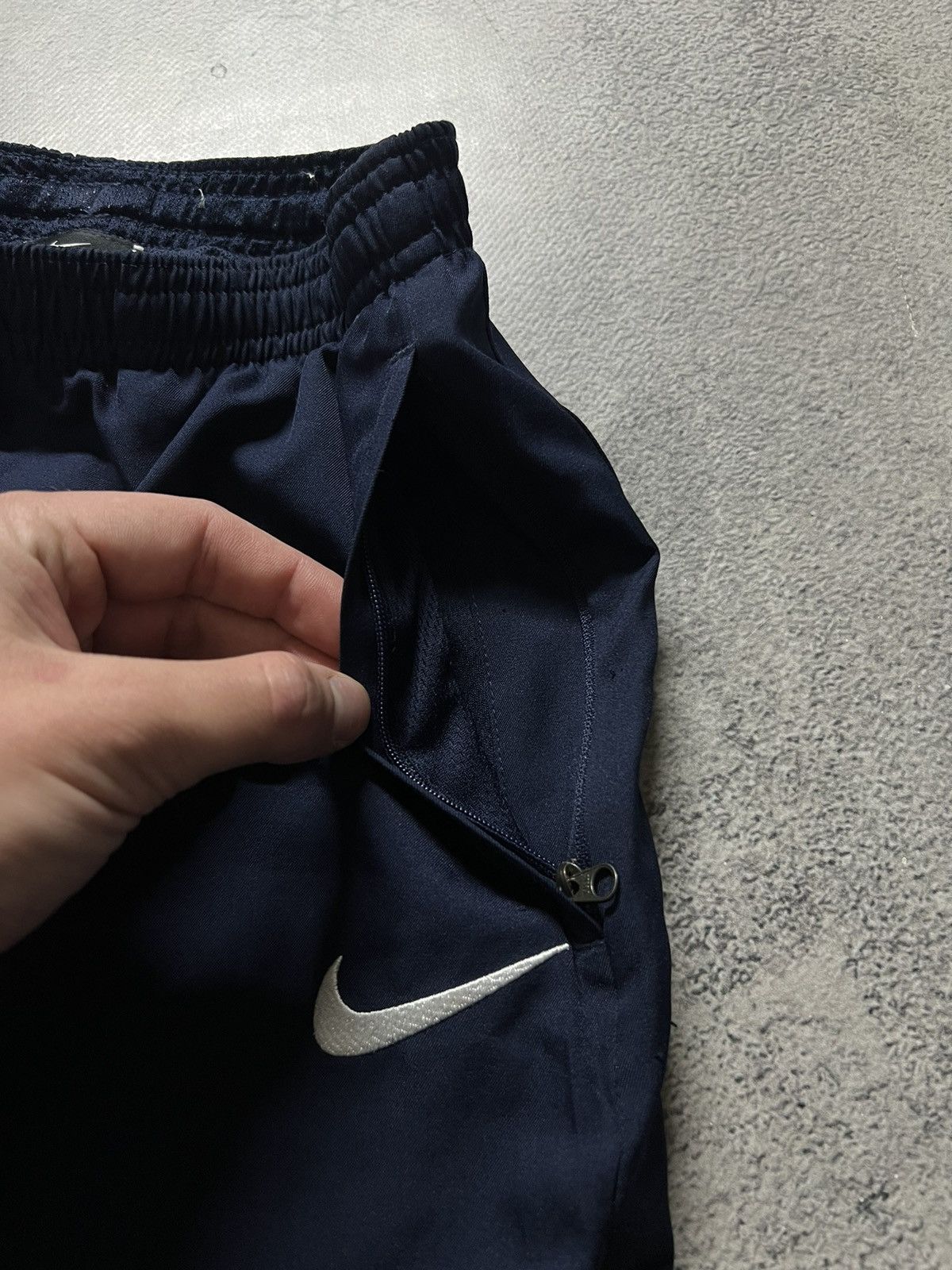 Vintage Vintage Y2k Nike Nylon Mini Swoosh Track Drill Pants Size US 28 / EU 44 - 5 Thumbnail
