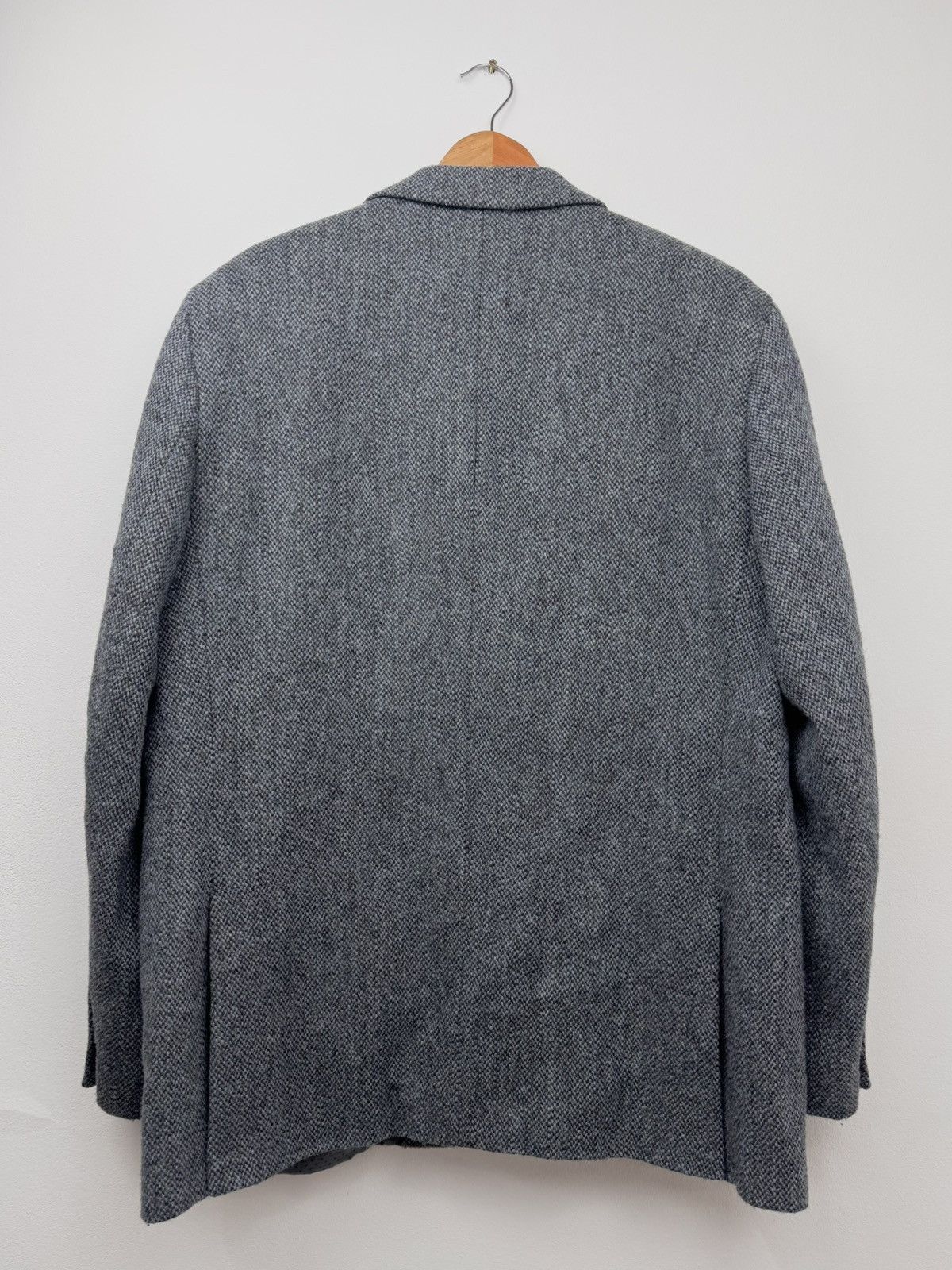 Harris Tweed Harris Tweed Man Wool Blazer Grey Classic Vintage Size 44R Size 44R - 11 Thumbnail