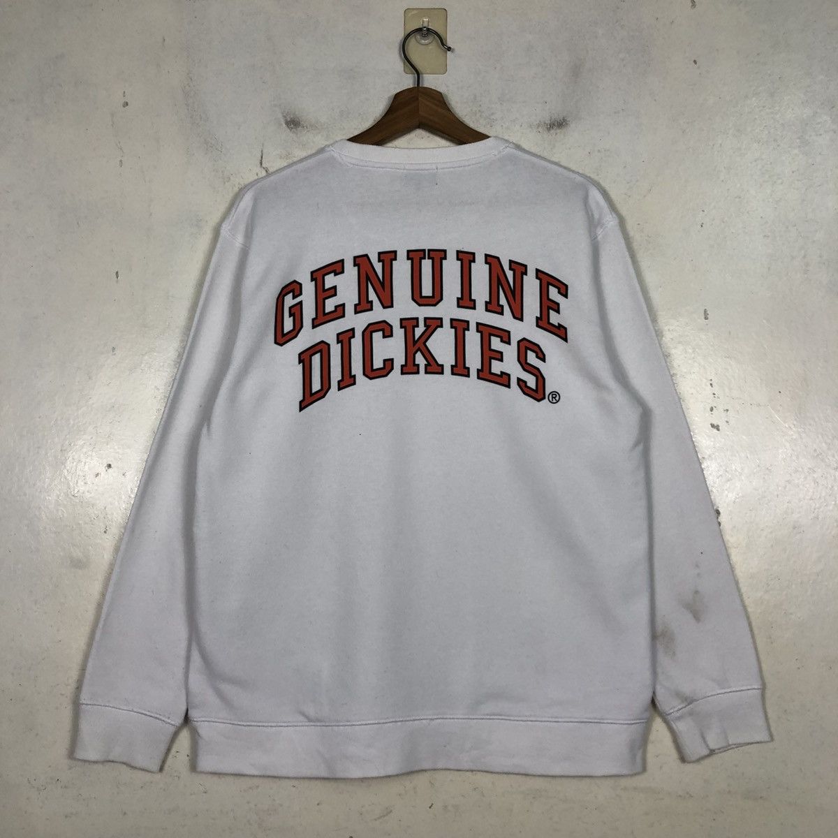 Japanese Brand 📌Vintage Sweatshirt Crewneck Worker Dickies Single Pocket Size US L / EU 52-54 / 3 - 10 Thumbnail