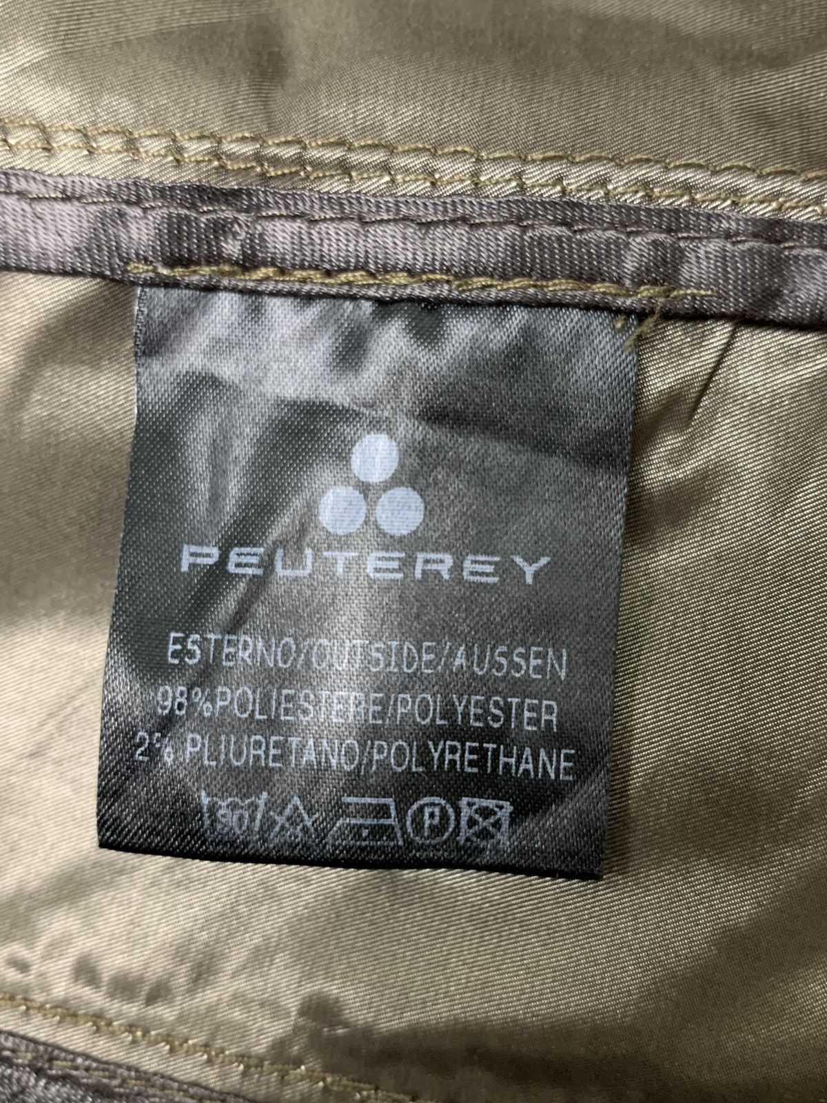 Peuterey Peuterey Asymmetrical Zipper Polyester Short Trenchcoat Size US M / EU 48-50 / 2 - 16 Thumbnail