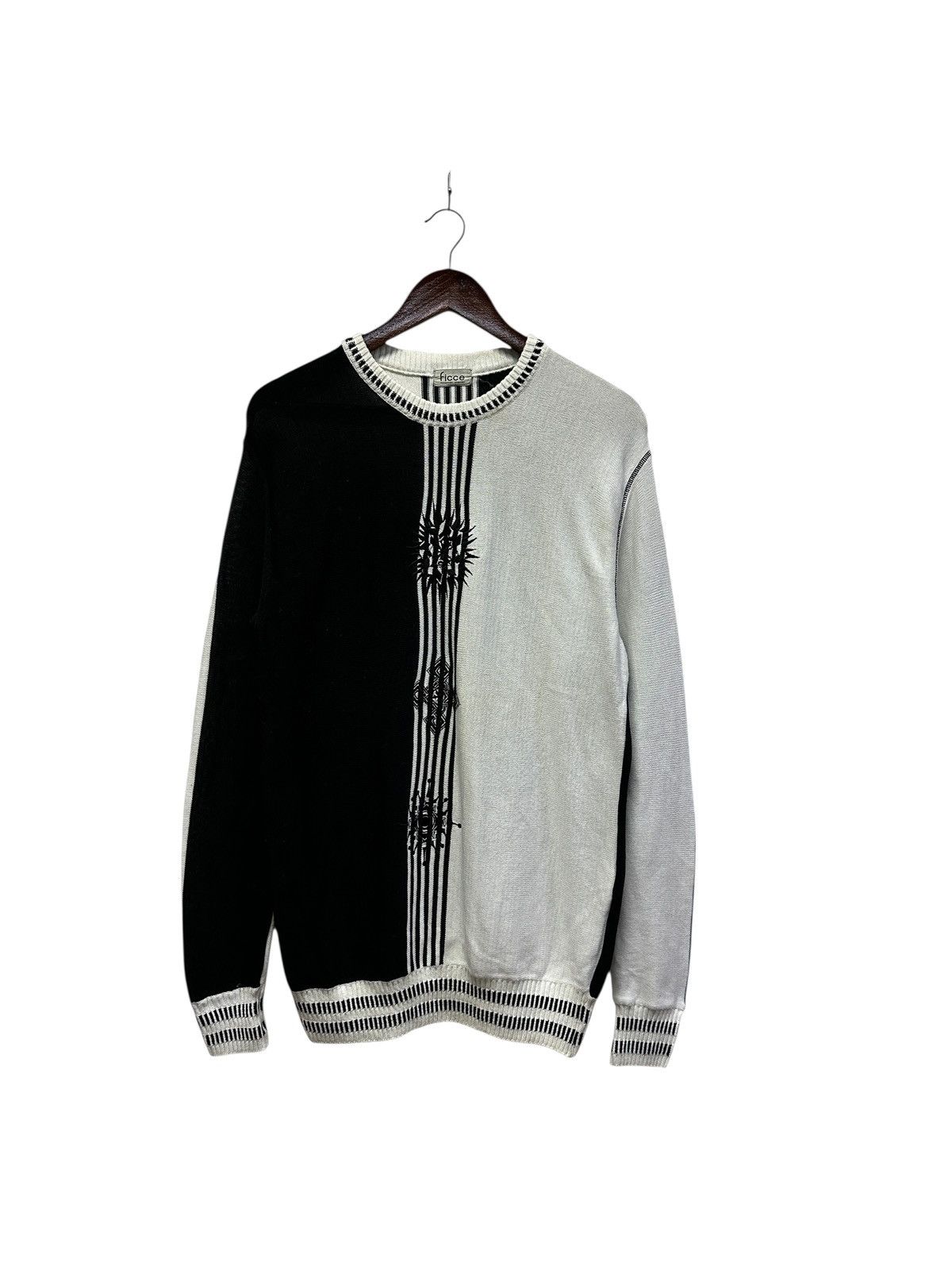 Yoshiyuki Konishi Vintage Ficce Yoshiyuki Konishi Knit Japan Size US M / EU 48-50 / 2 - 1 Thumbnail