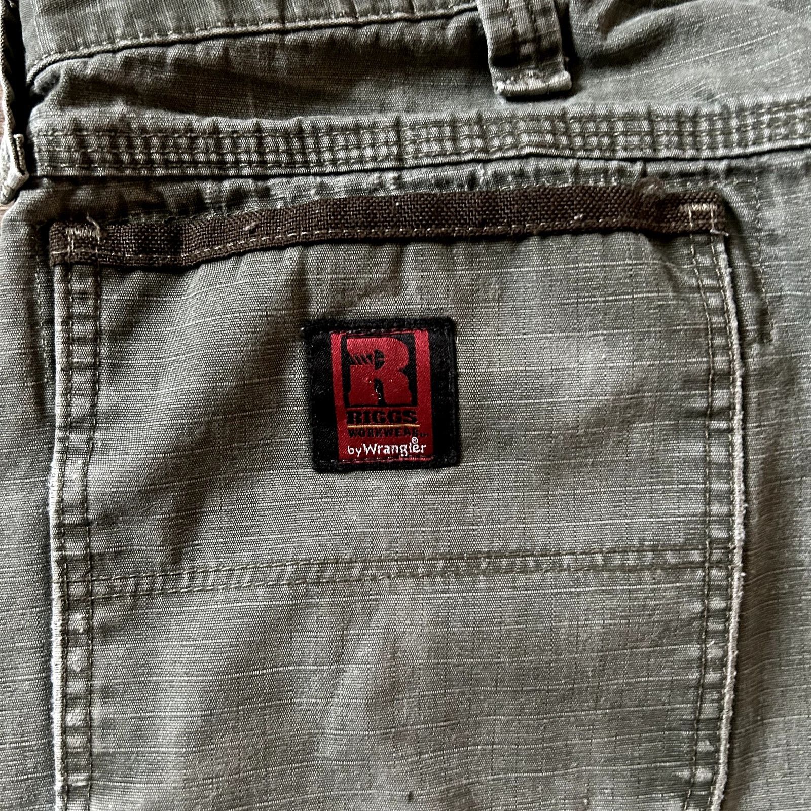 Wrangler Vtg Wrangler Riggs Ripstop Carpenter Pants Size US 38 / EU 54 - 3 Thumbnail