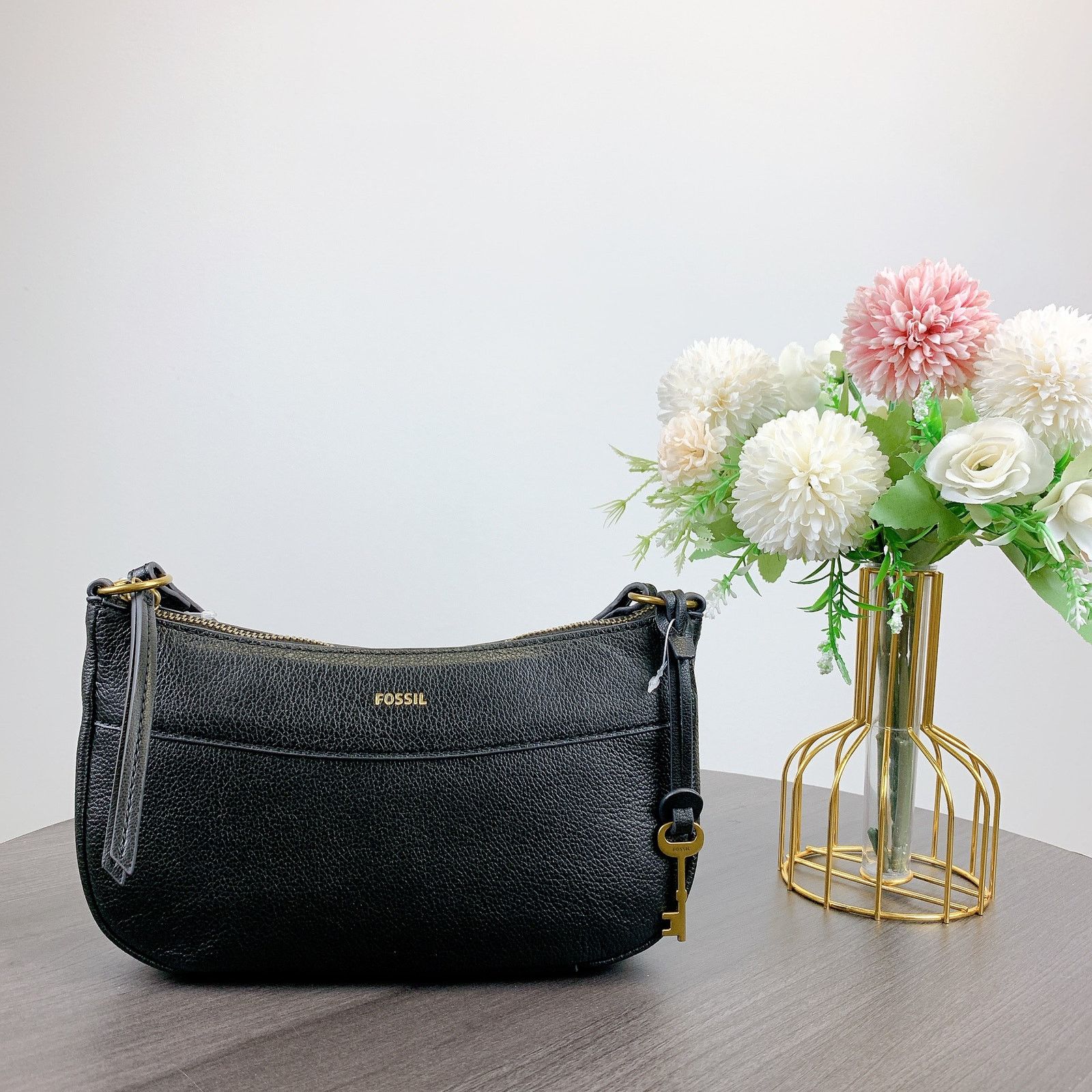 Fossil Fossil SHB3119001 Skylar Baguette IN Black Size ONE SIZE - 3 Thumbnail