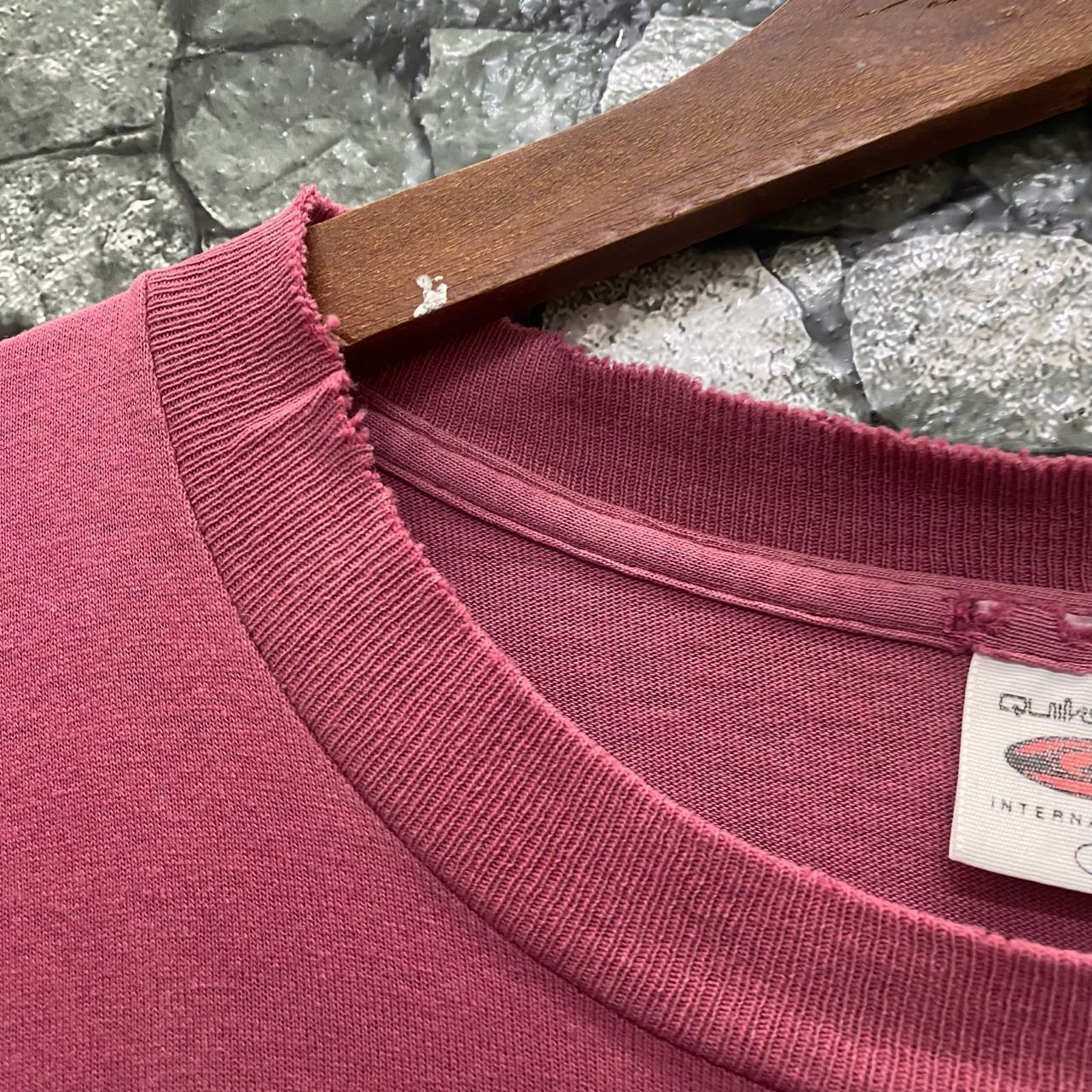 Quiksilver Vintage 90s Quicksilver Distressed Tshirt Size US M / EU 48-50 / 2 - 6 Thumbnail