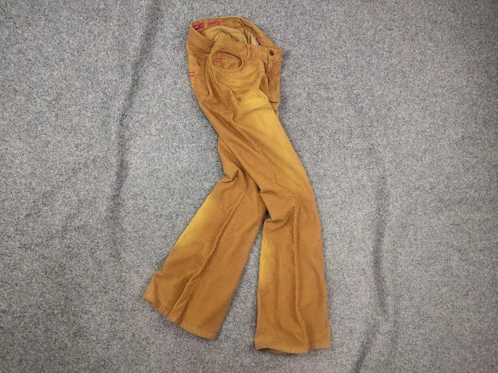 Miss Sixty Miss Sixty Rare Vtg Y2K low-rise flared Corduroy Pants jeans Size 29" - 1 Thumbnail