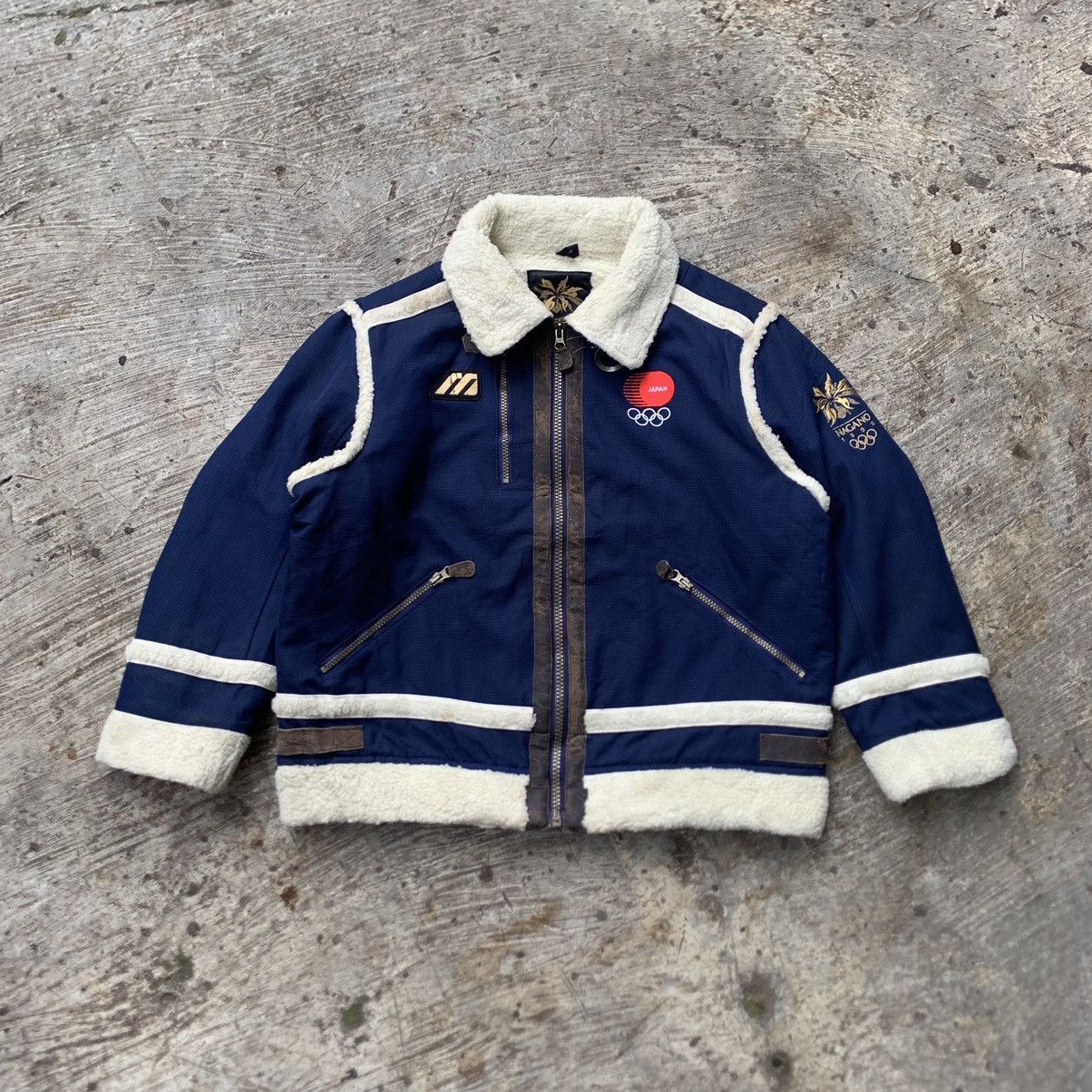 Mizuno Vintage 1998 Mizuno Nagano Olympic Sherpa Jacket Japan Size US S / EU 44-46 / 1 - 23 Thumbnail