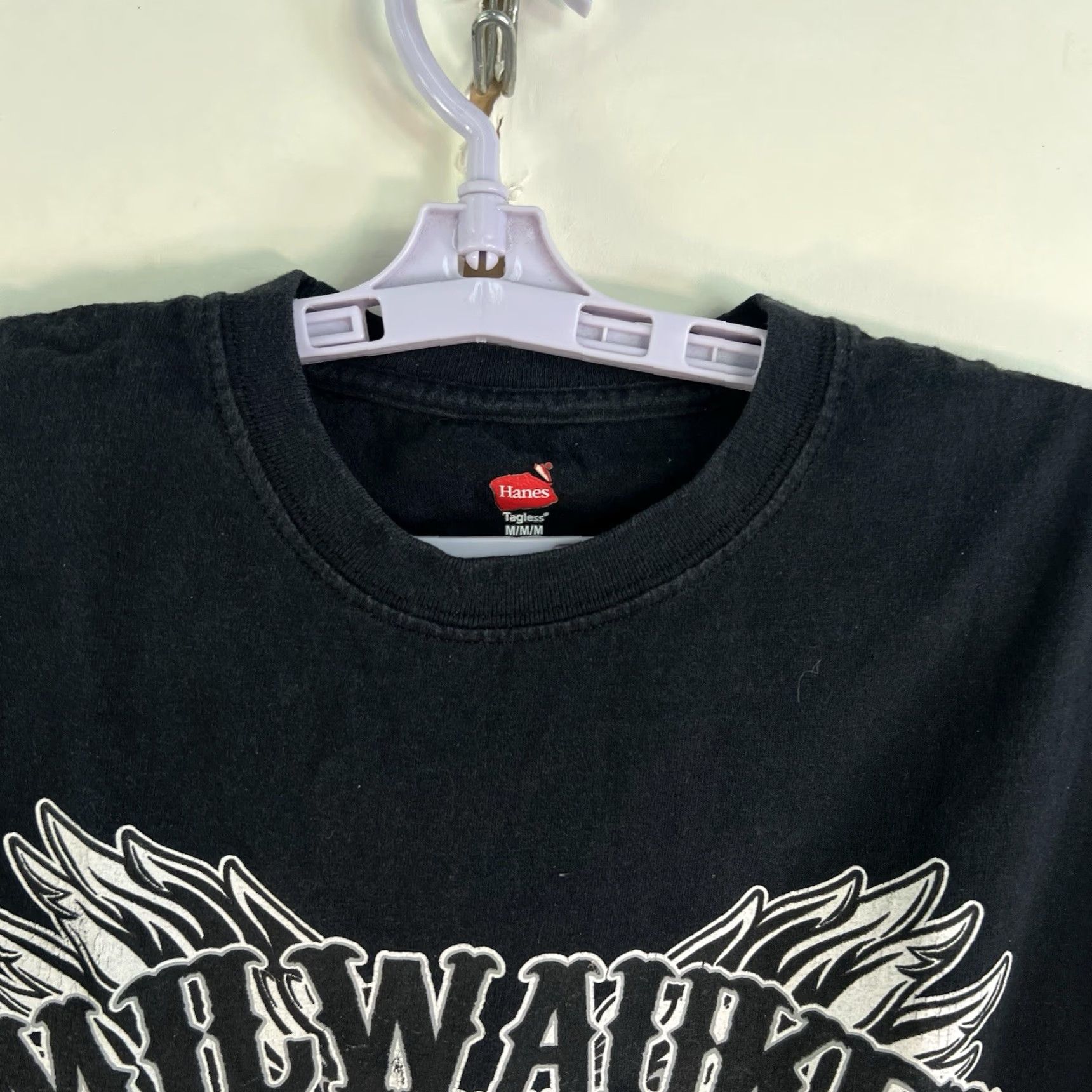 Harley Davidson Harley-Davidson T-Shirt Harley-Davidson 110th Rally Milwaukee WI Black M Mens Short Sleeve Graphic Print Logo Crew Neck Cotton Knit Regular Fit Size US M / EU 48-50 / 2 - 3 Thumbnail