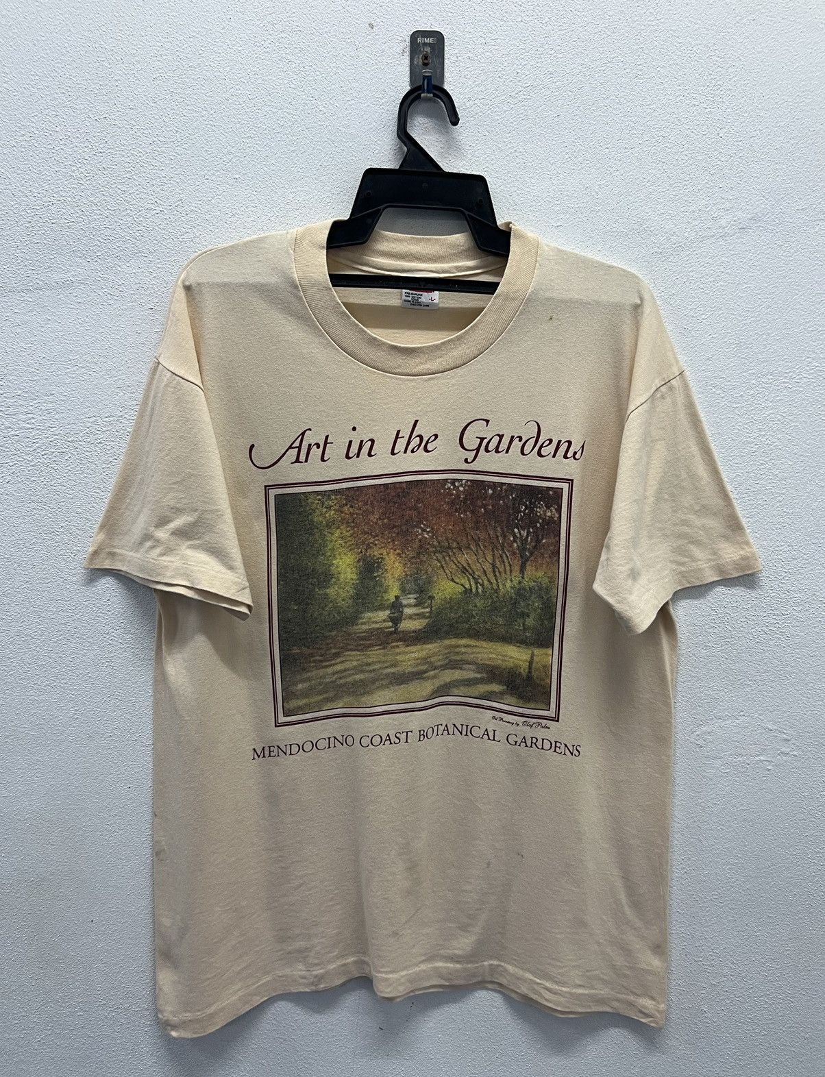 Anvil × Vintage VINTAGE ANVIL ART IN THE GARDENS SHIRT Size US L / EU 52-54 / 3 - 1 Thumbnail