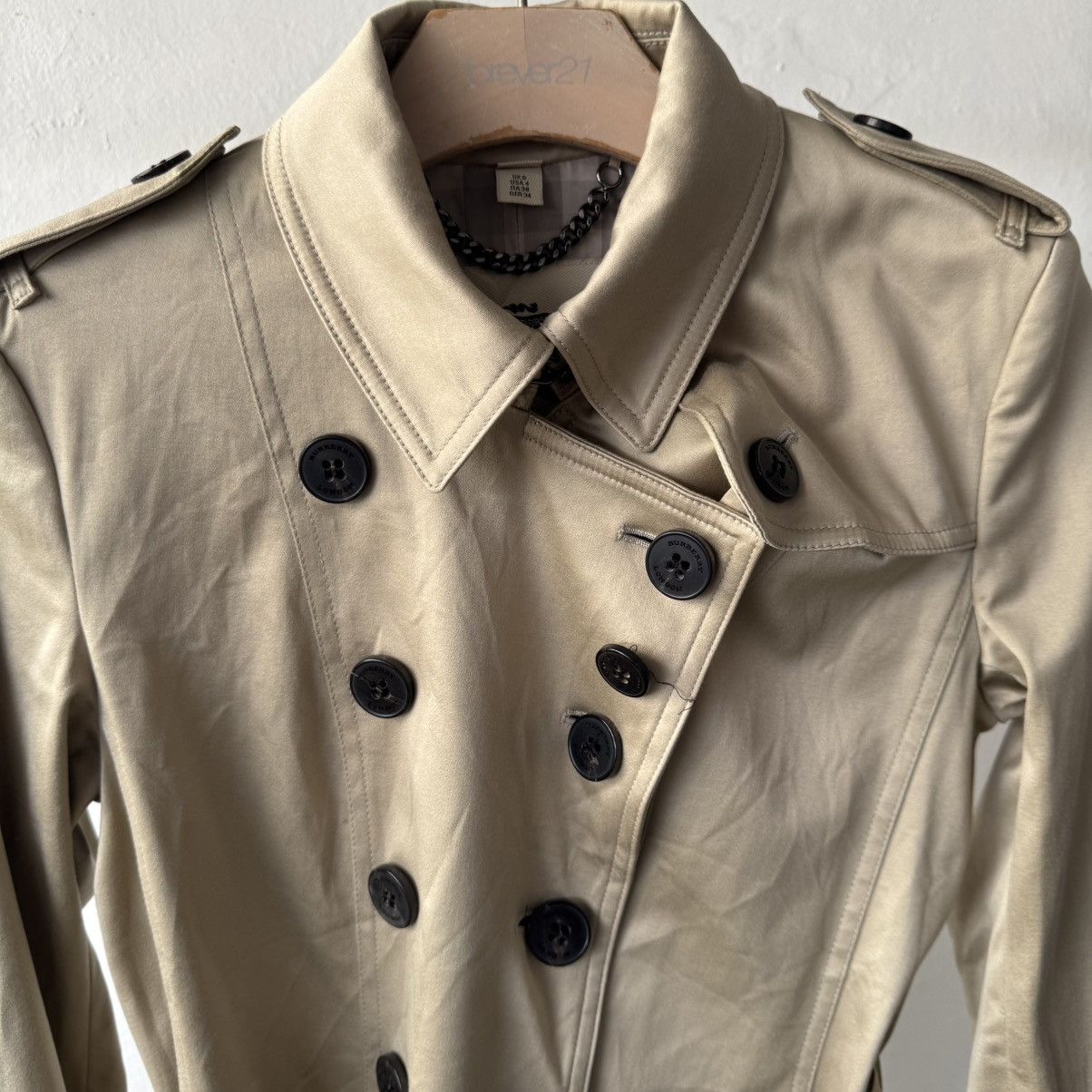 Burberry Burberry Prorsum Heritage Belted Trench Coat Size S / US 4 / IT 40 - 13 Thumbnail