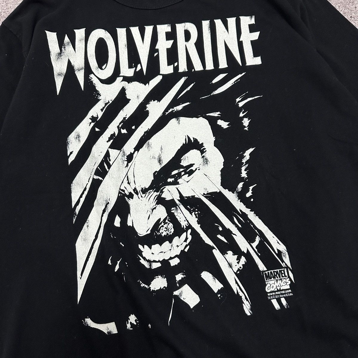 Marvel Comics Vintage 2011 Wolverine Marvel Comics rare tee Superhero y2k Size US XXL / EU 58 / 5 - 4 Thumbnail