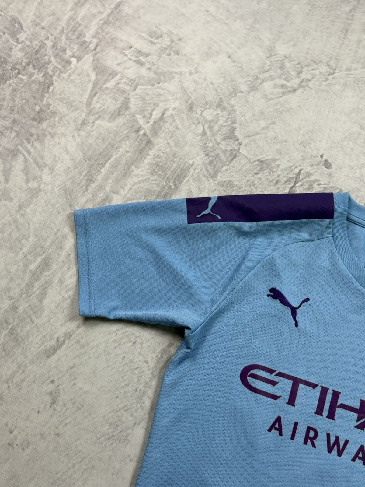 Puma × Vintage KUN AGUERO MANCHESTER CITY JERSEY PUMA PREMIER LEAGUE Size US S / EU 44-46 / 1 - 4 Thumbnail