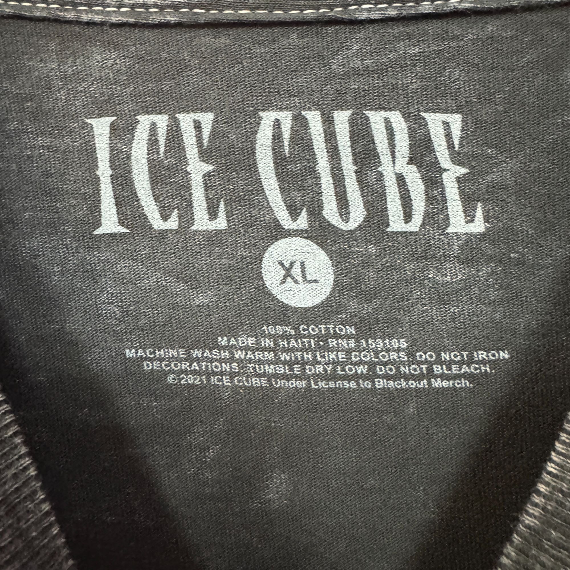 Rap Tees Ice Cube Today Was a Good Day Mineral Wash Tshirt Size XL Size US XL / EU 56 / 4 - 4 Thumbnail