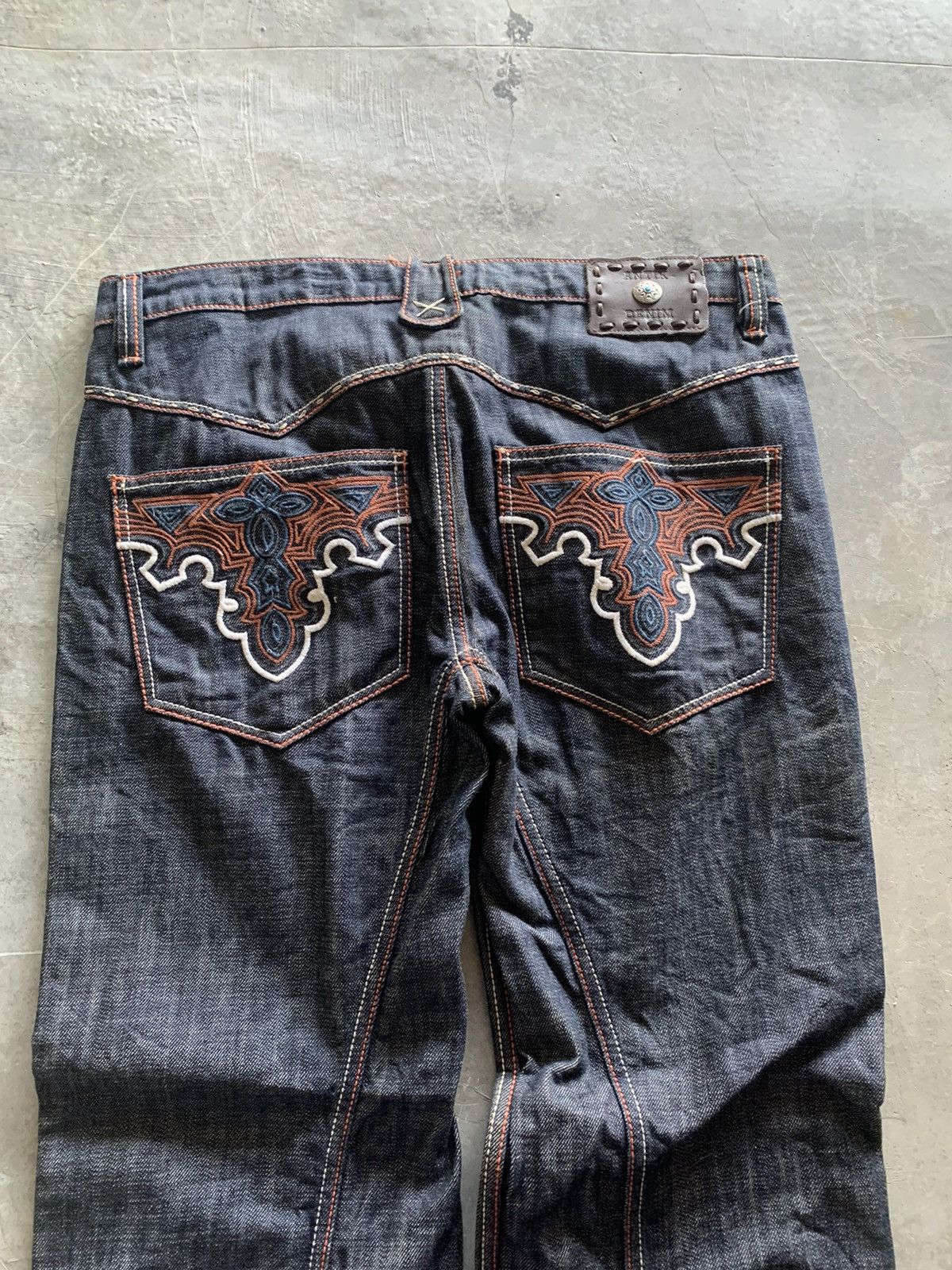 Antik Denim × Ksubi × Le Grande Bleu (L.G.B.) y2k antik denim western style cowboy with dope stitching Size US 36 / EU 52 - 16 Thumbnail