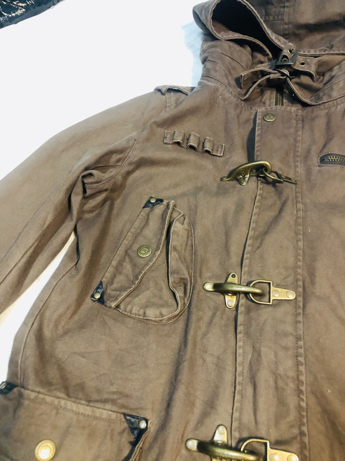 The Unbranded Brand Unbrand Coat Zipper And Button (2) Size US L / EU 52-54 / 3 - 6 Thumbnail
